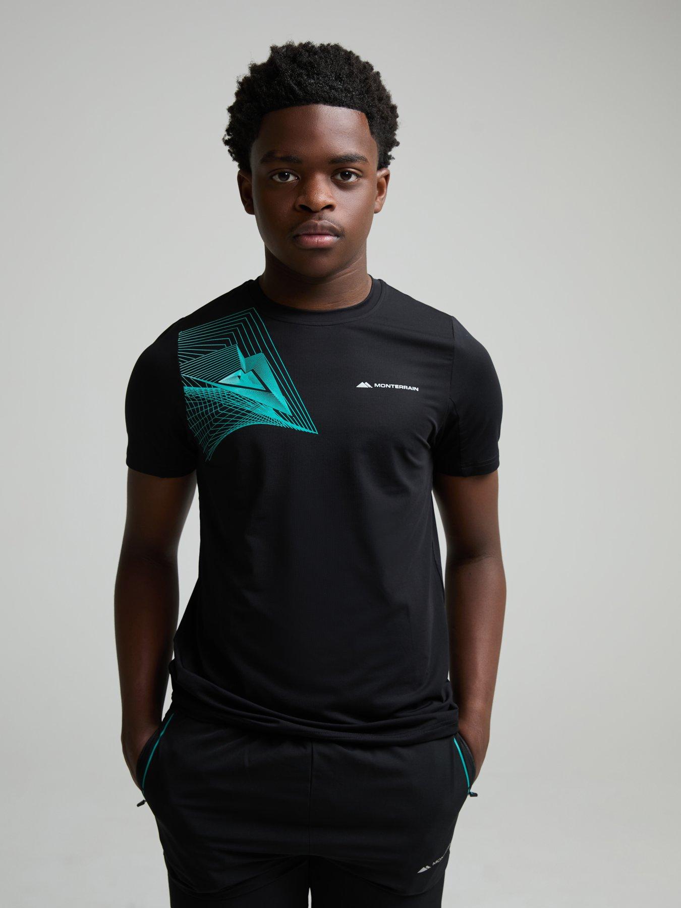 Monterrain Junior Abyss Tee - Black