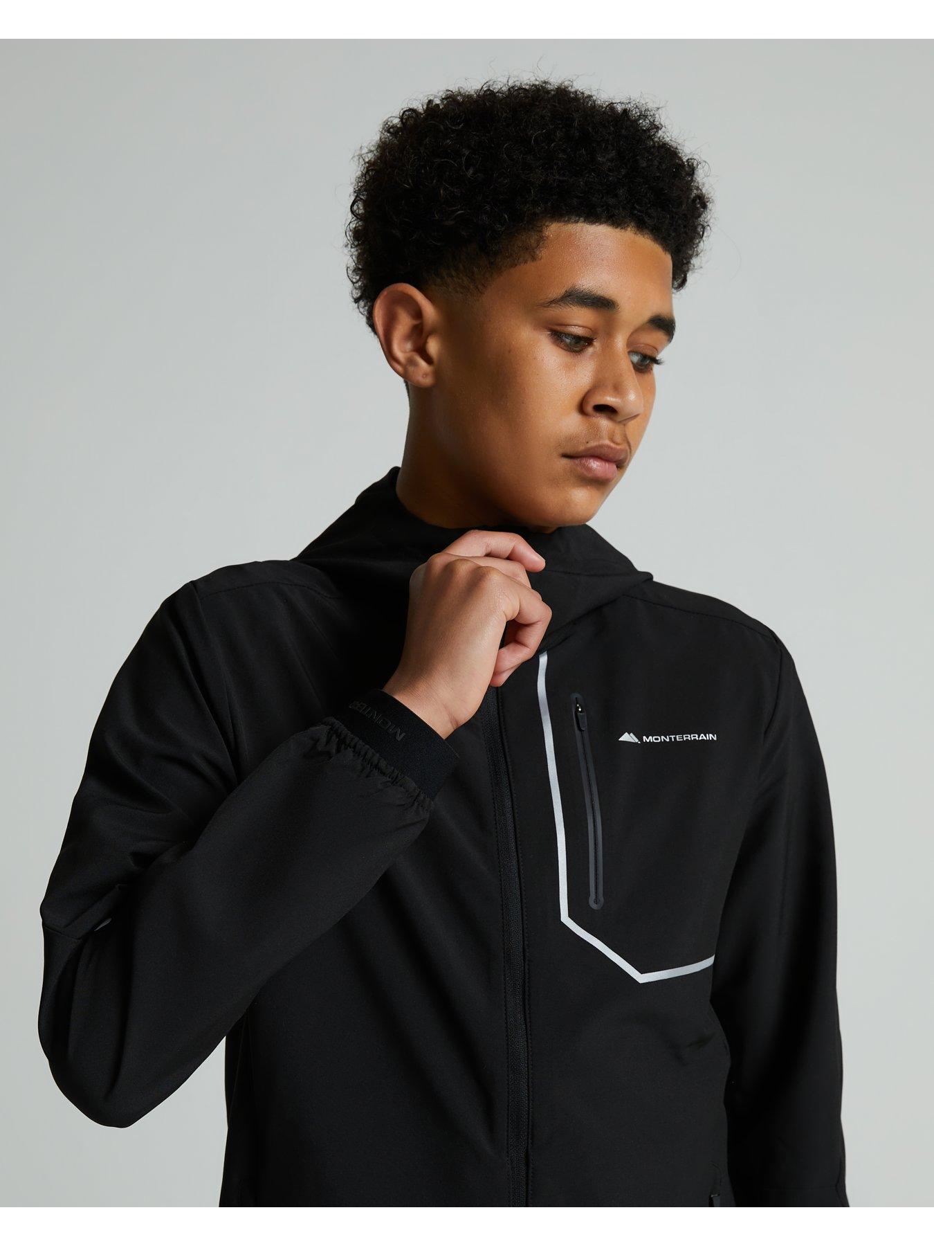 Image 4 of 7 of Monterrain Junior Ramble 3.0 Woven Running Jacket - Black