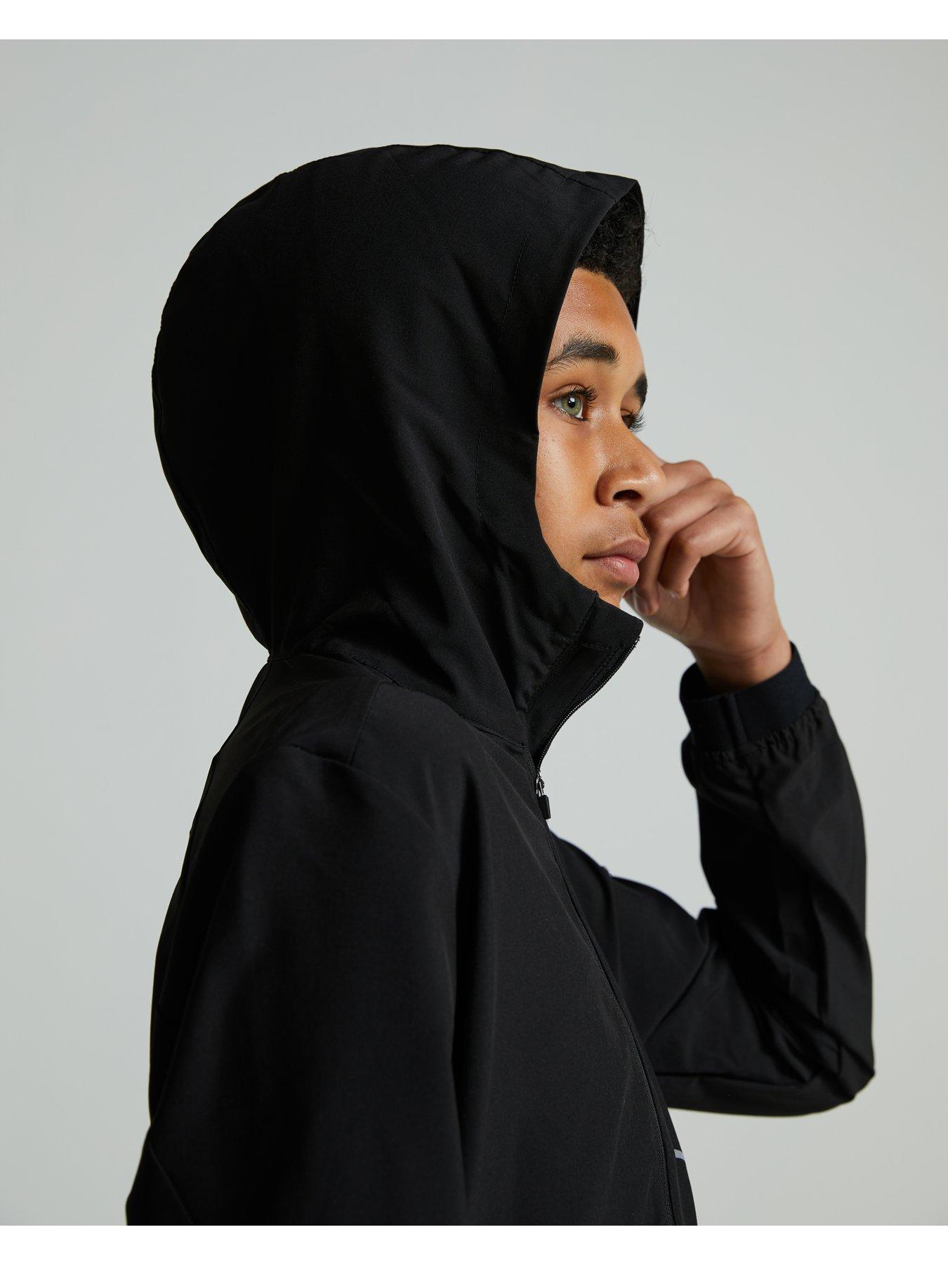 Image 5 of 7 of Monterrain Junior Ramble 3.0 Woven Running Jacket - Black