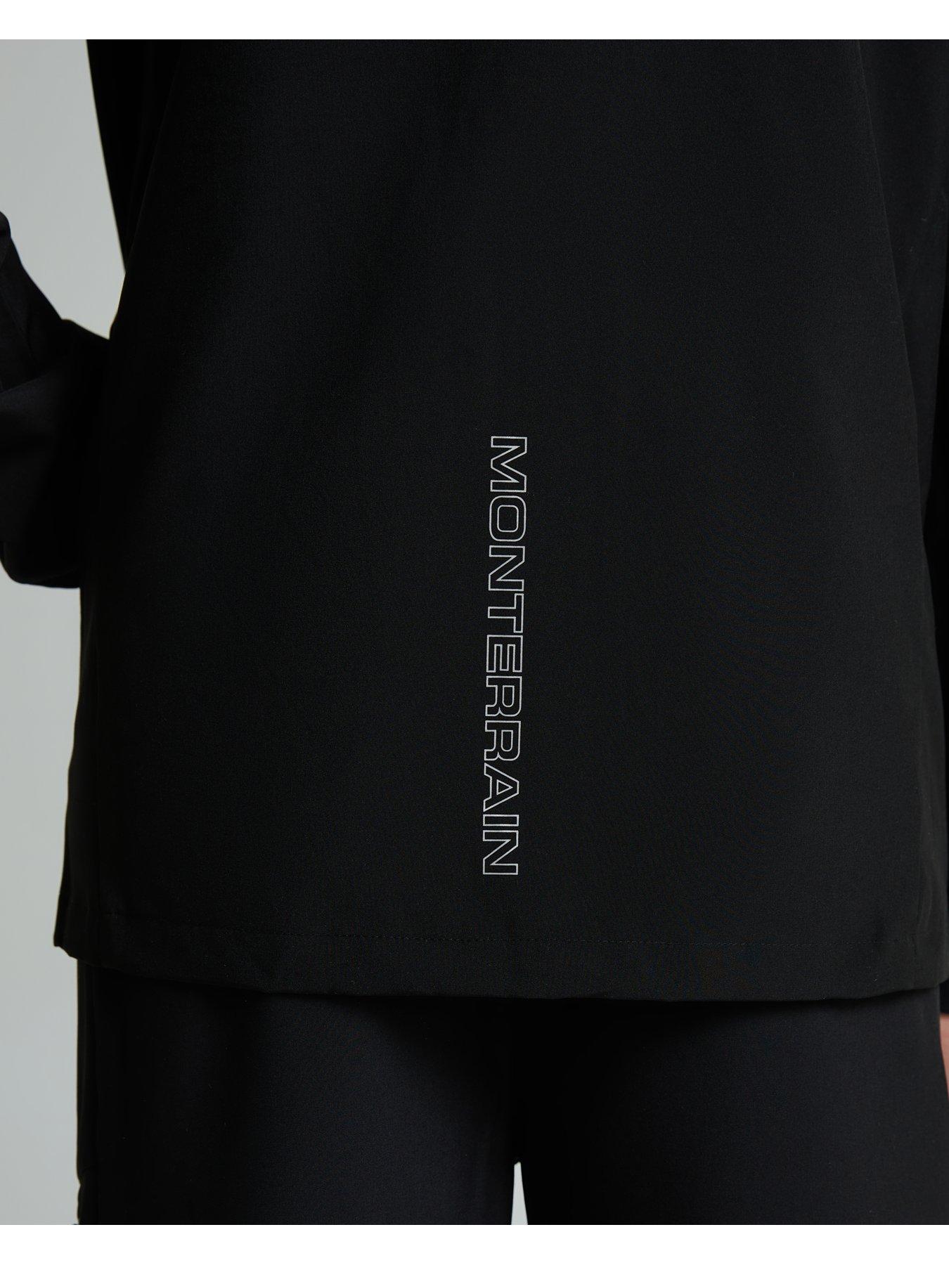 Image 6 of 7 of Monterrain Junior Ramble 3.0 Woven Running Jacket - Black