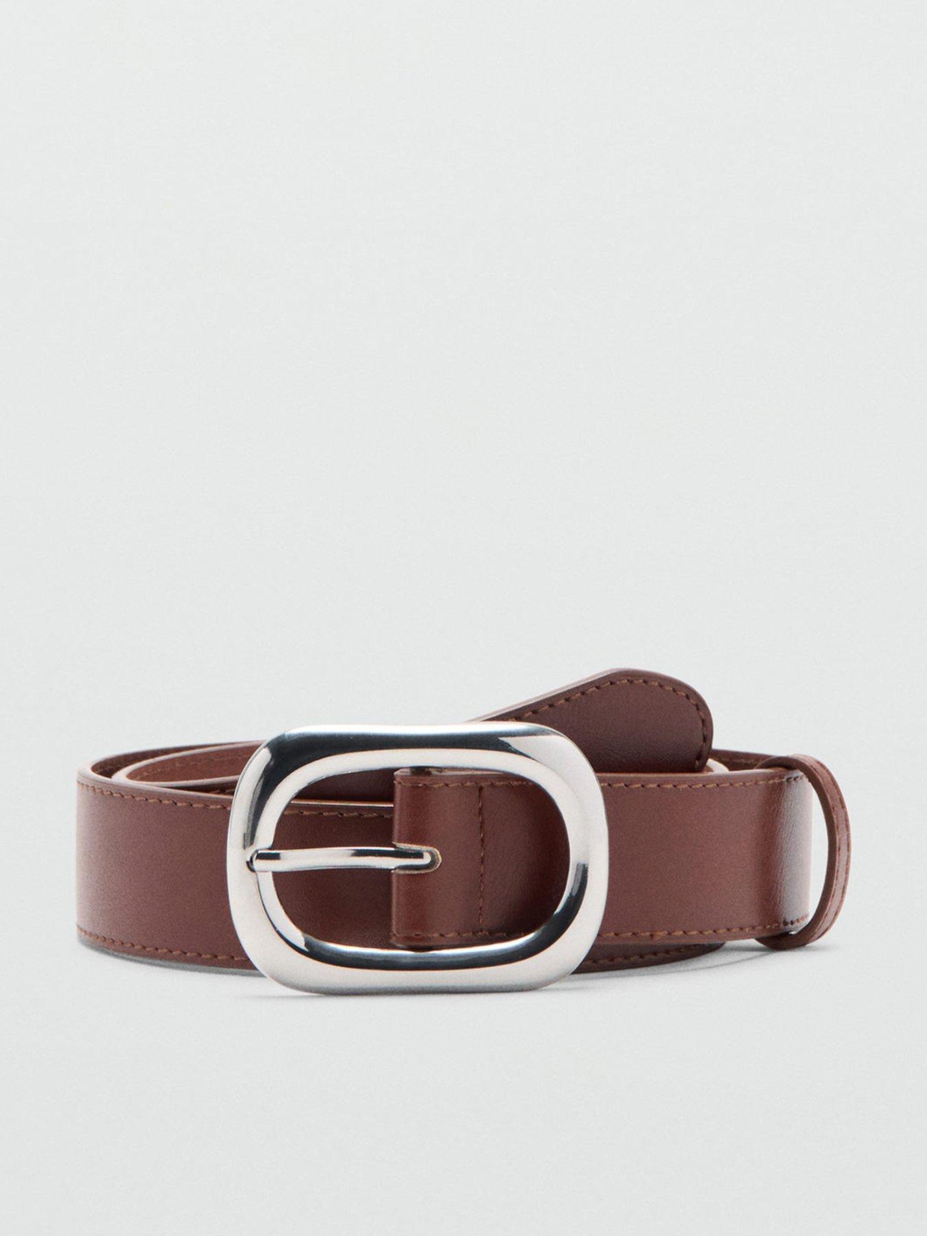 Image 1 of 3 of Mango Oval Buckle Belt