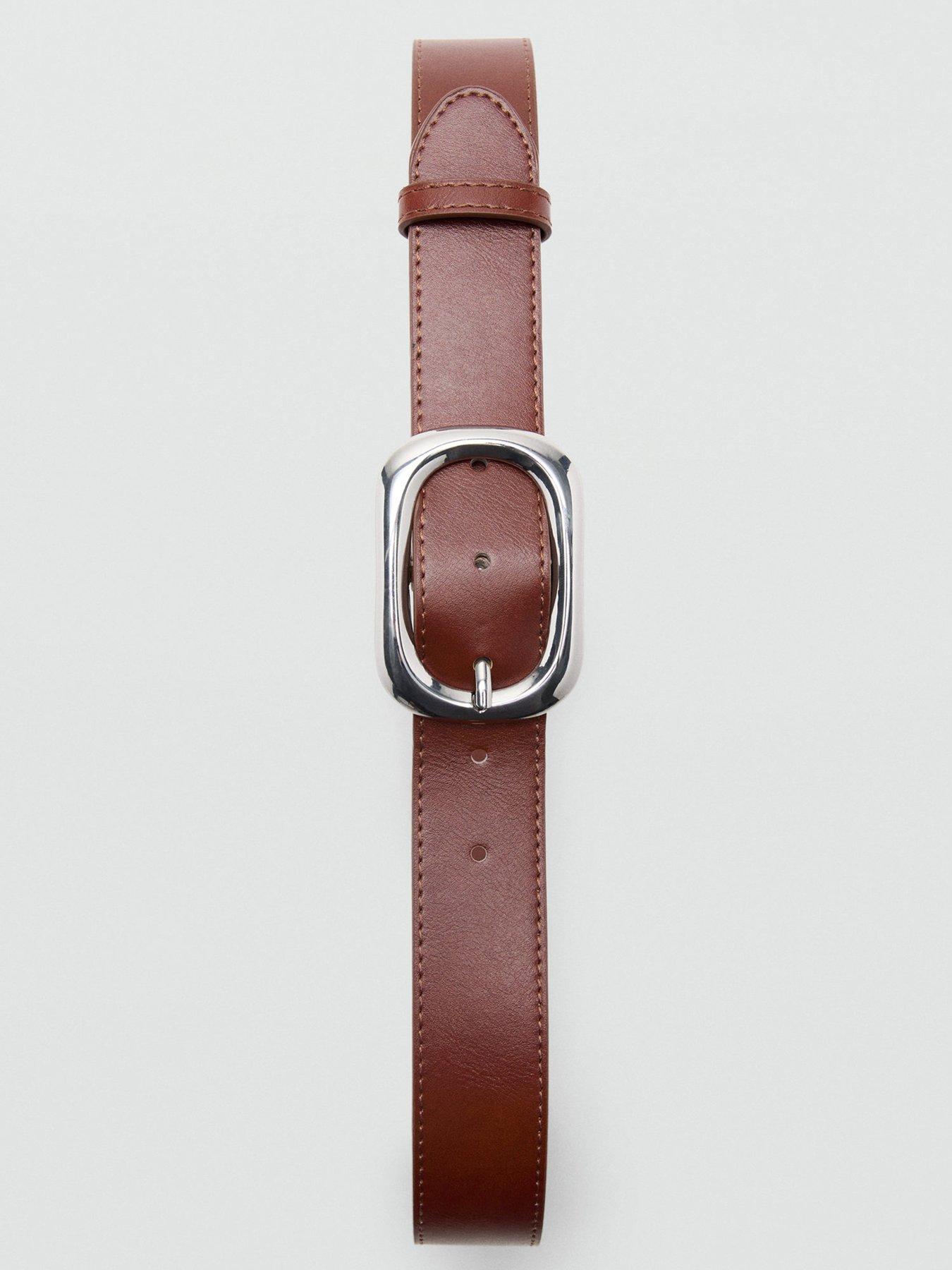 Image 3 of 3 of Mango Oval Buckle Belt