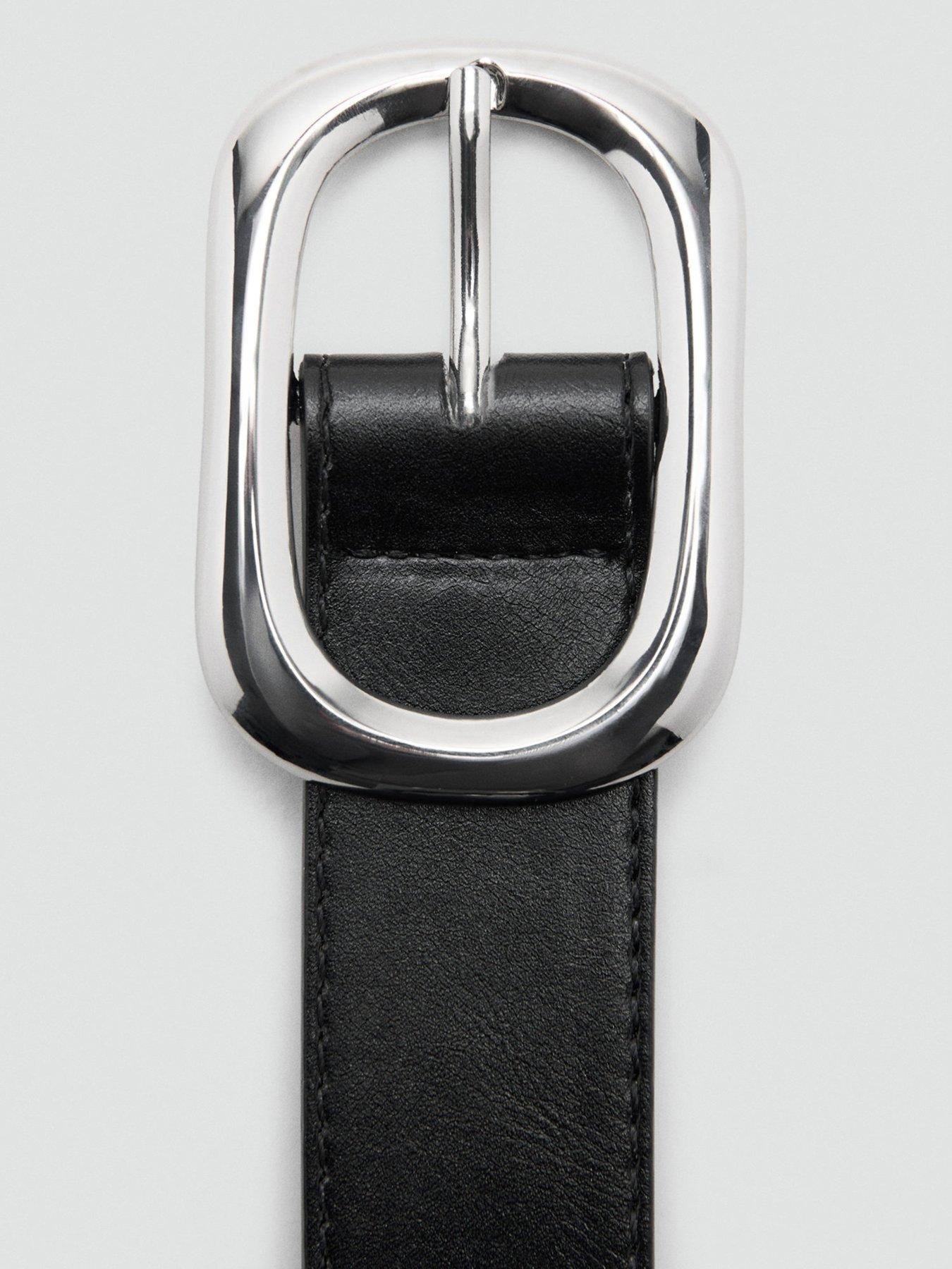 Image 2 of 3 of Mango Oval Buckle Belt