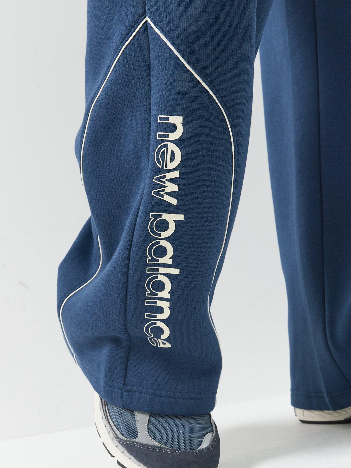 Image 6 of 6 of New Balance Mens Trackside Fleece Pant - Navy