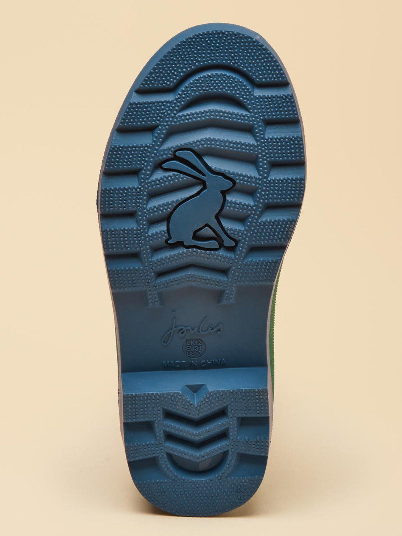 Image 4 of 5 of Joules Boys Colourblock Wellies - Blue