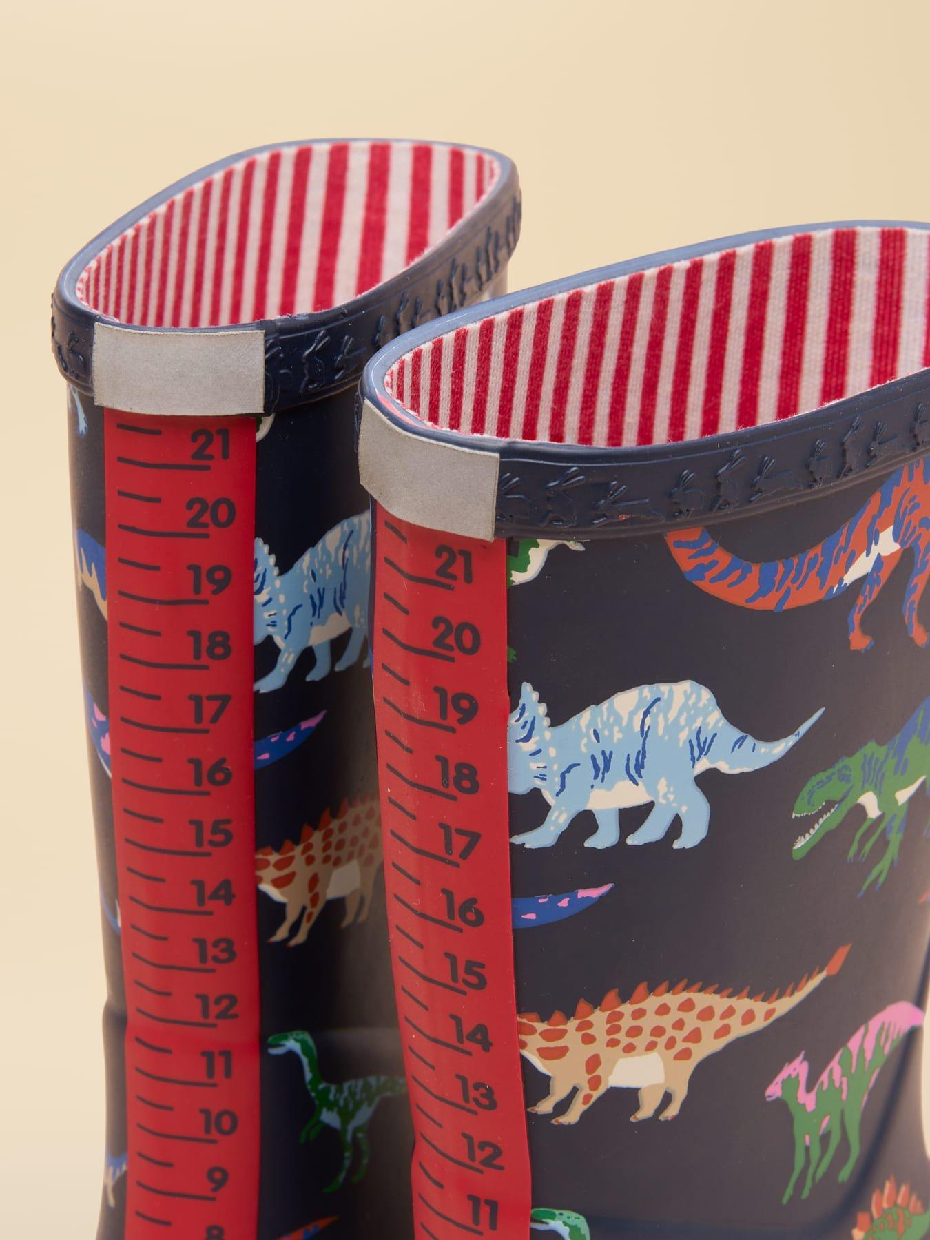 Image 6 of 6 of Joules Boys Dino Prnt Wellies - Navy