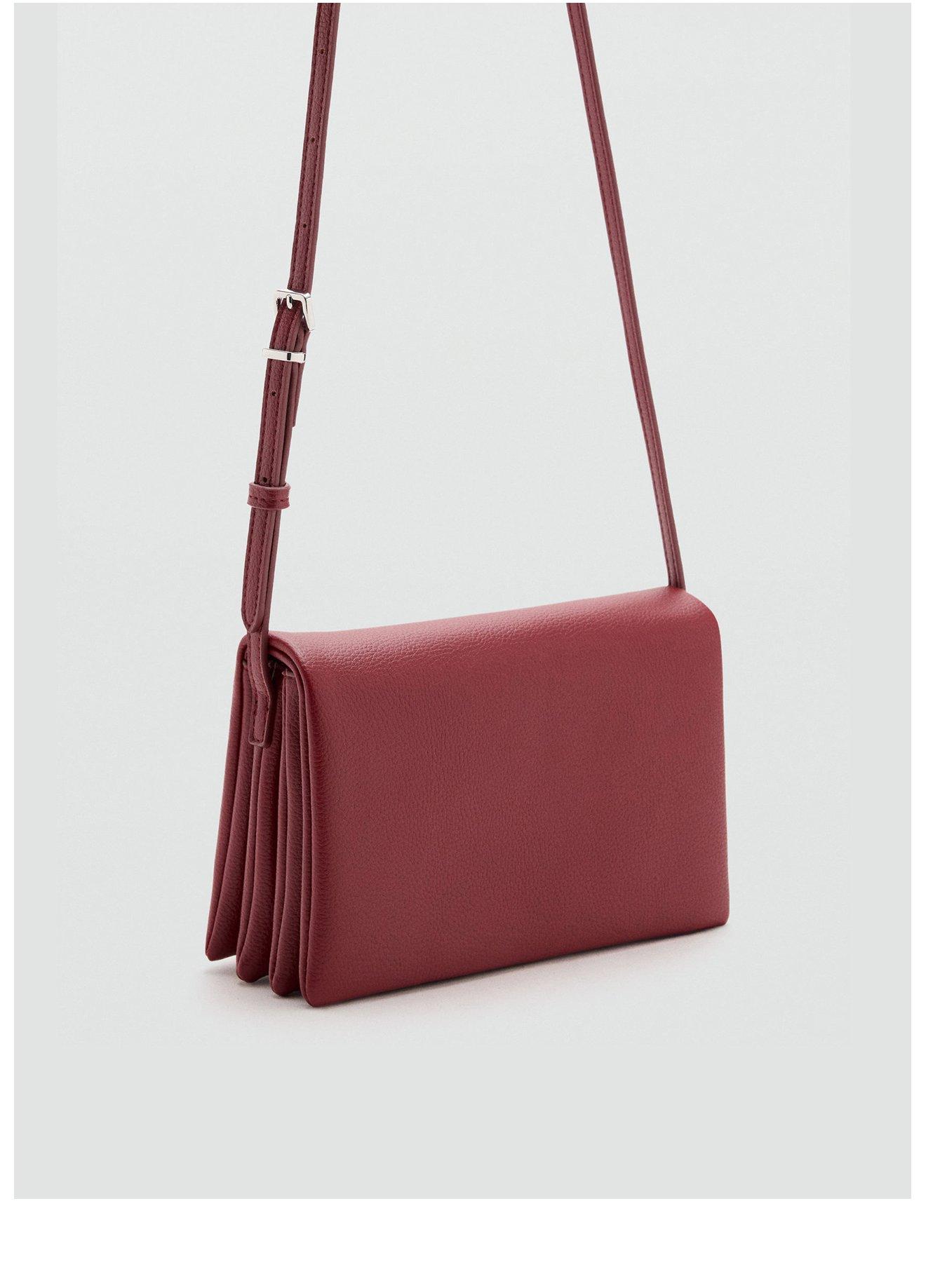 Mango Small Crossbody Bag - Red