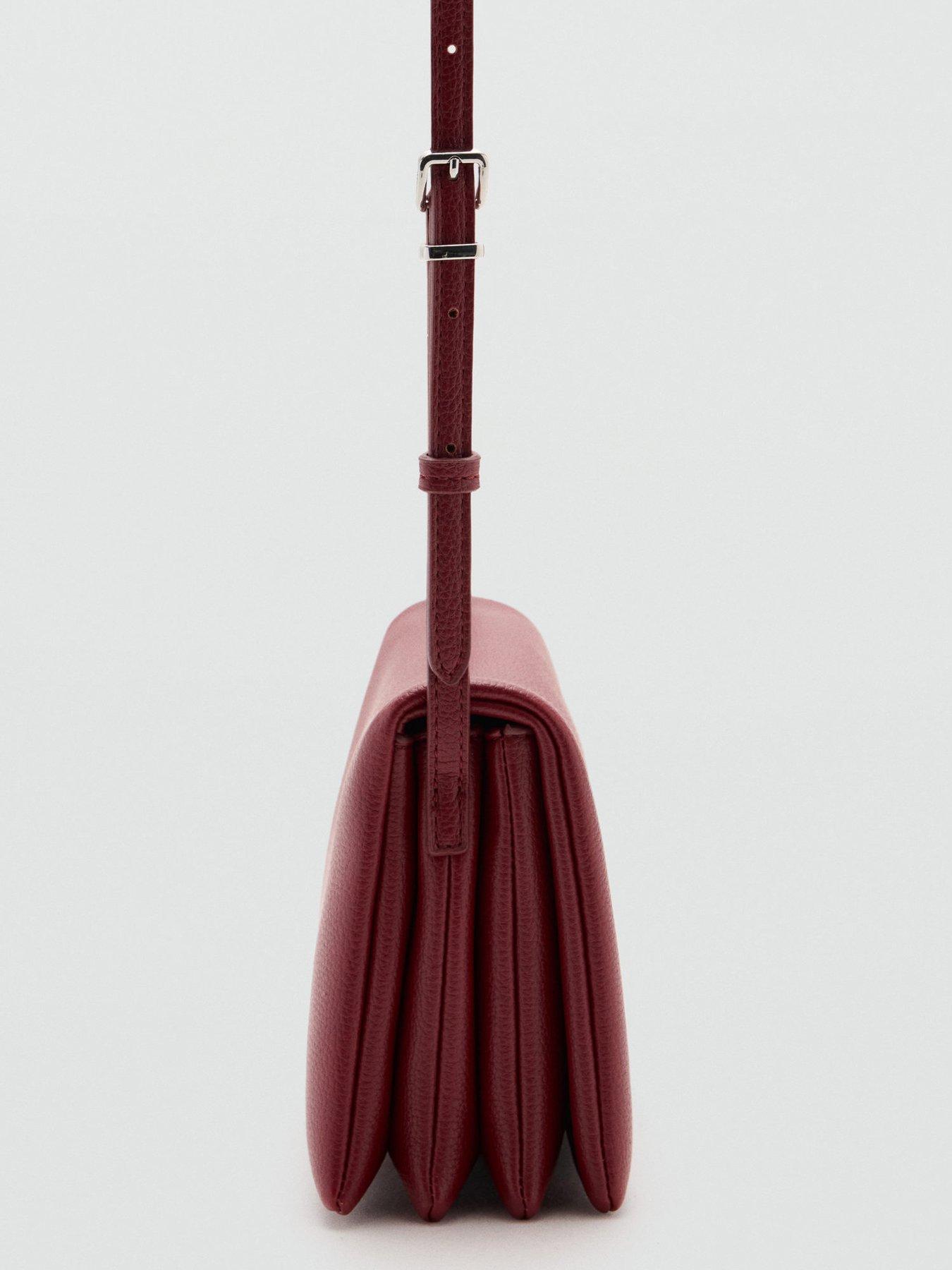 Image 2 of 4 of Mango Small Crossbody Bag - Red