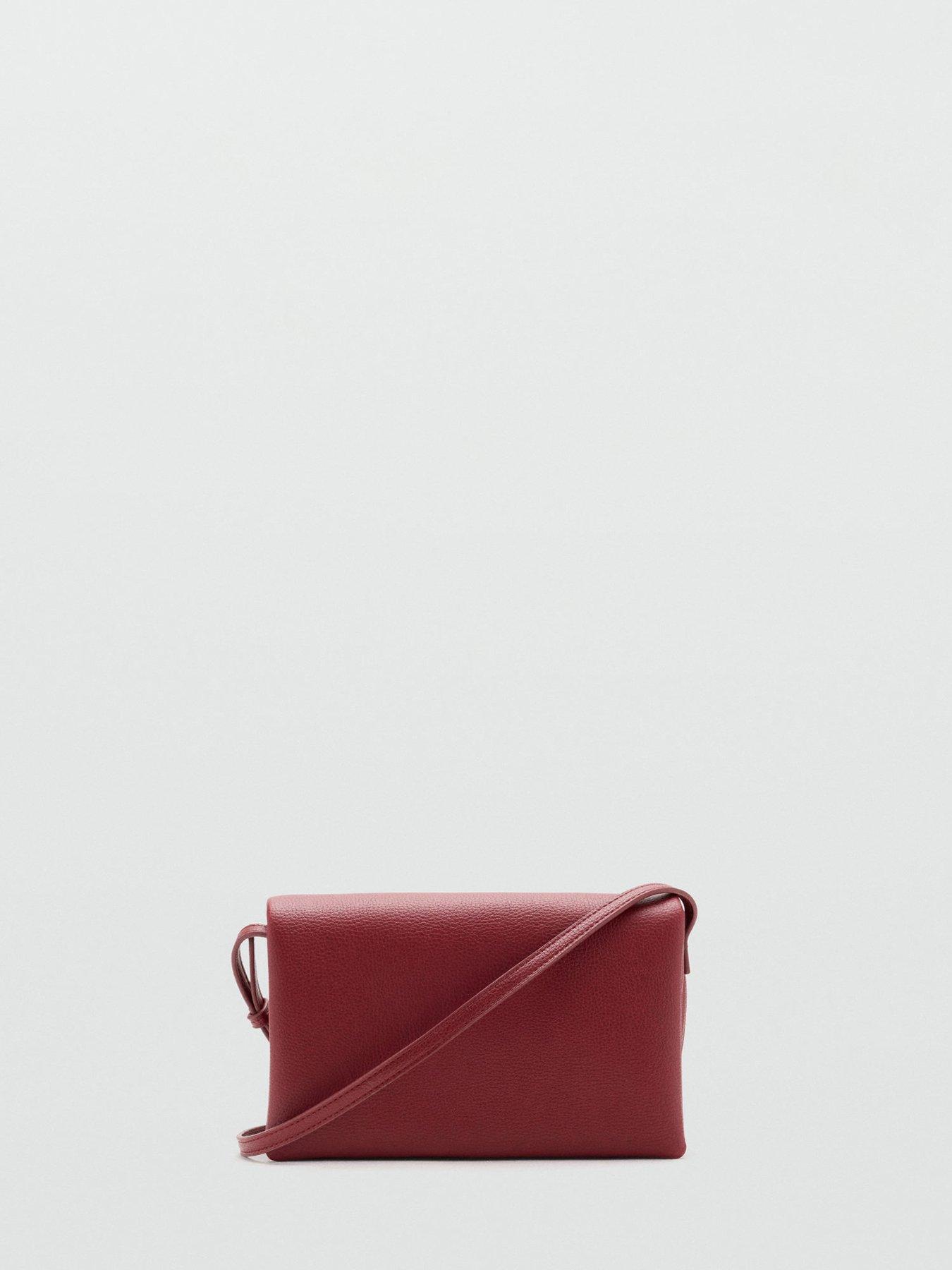 Image 3 of 4 of Mango Small Crossbody Bag - Red