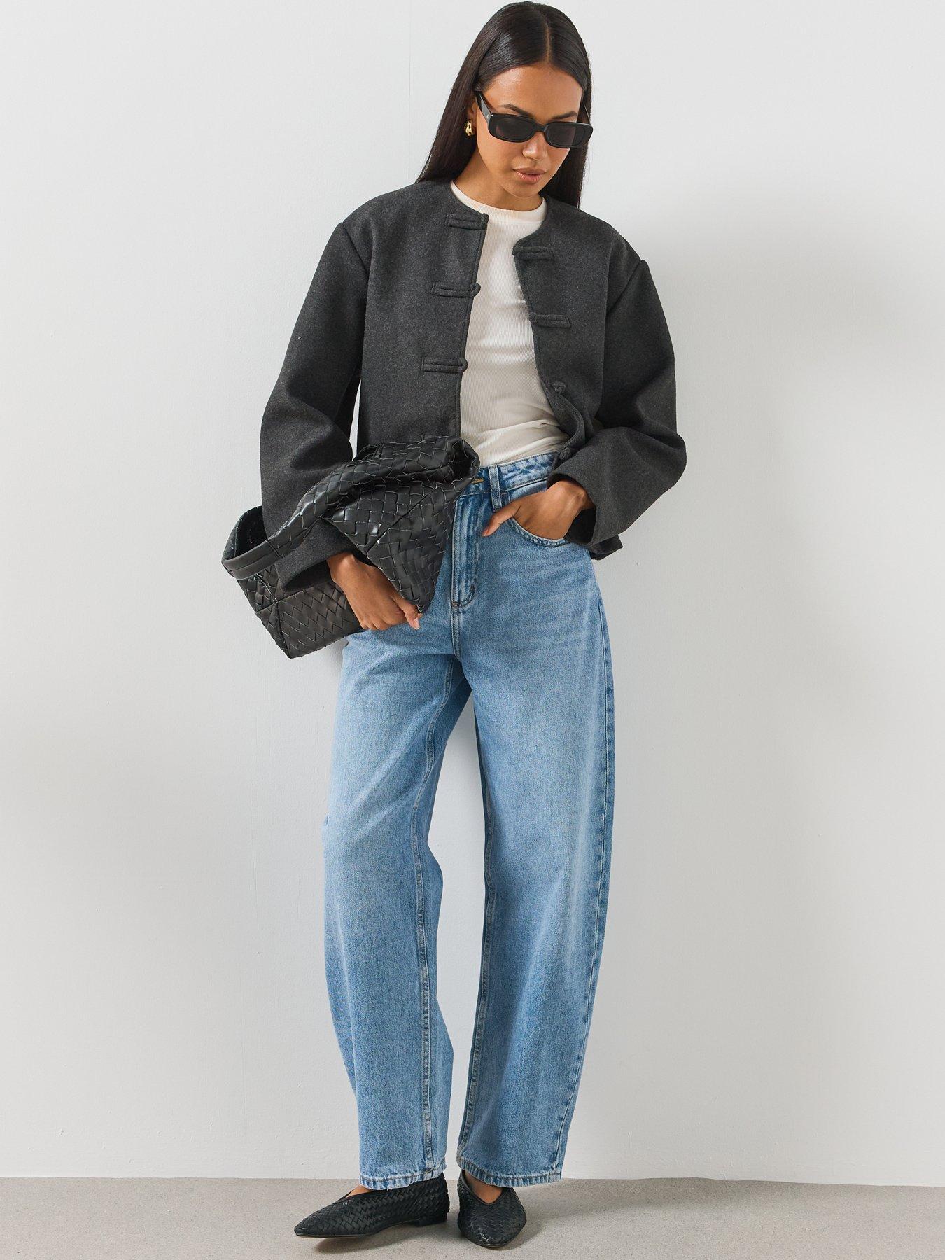 Image 3 of 6 of Mango Mid Rise Balloon Jeans
