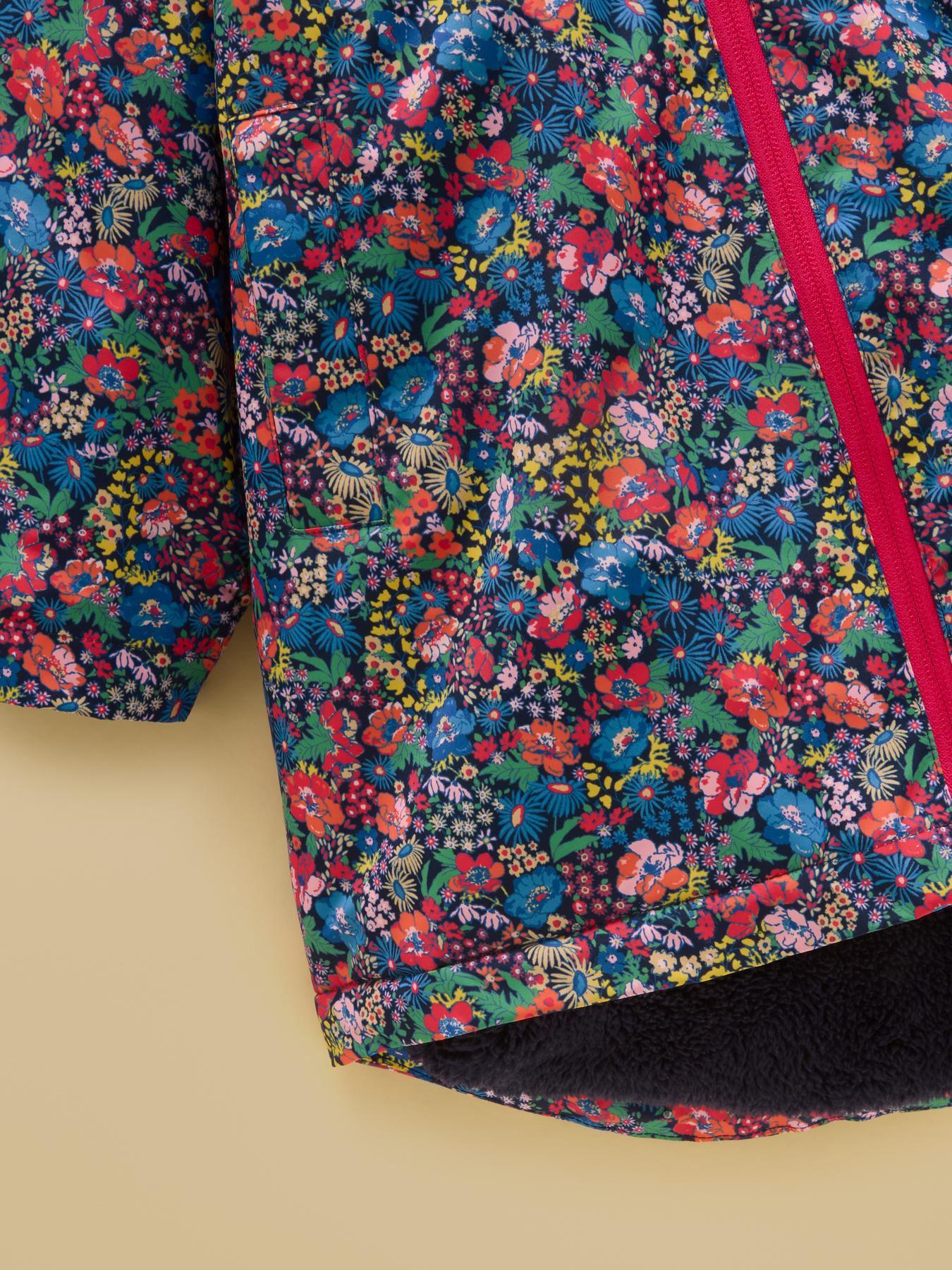 Image 3 of 5 of Joules Girls Ditsy Floral Changing Robe - Multi