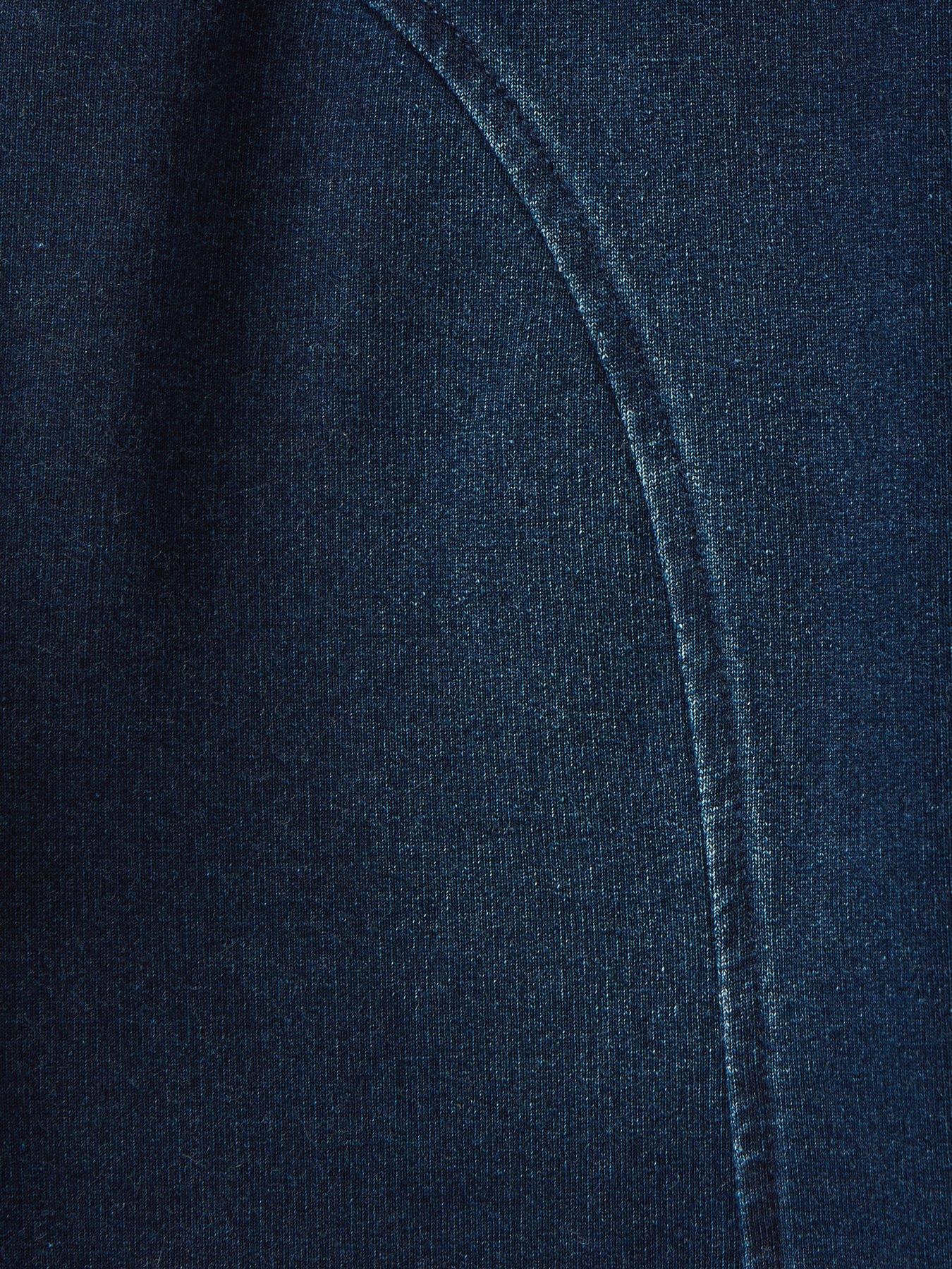 Image 3 of 4 of Joules Girls Trot Denim Leggings - Dark Blue