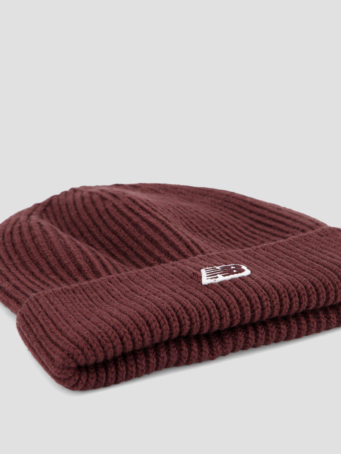 Image 4 of 4 of New Balance Unisex Winter Watchman Beanie NB Patch V 3.0 - Red