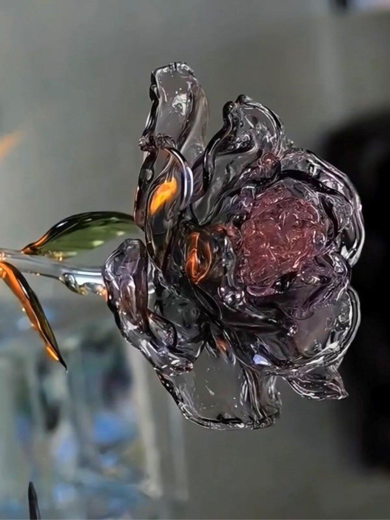 Image 2 of 5 of Virgin Experience Days Taster Glass Flower Making Workshop for Two at the Firepetal Studio, London