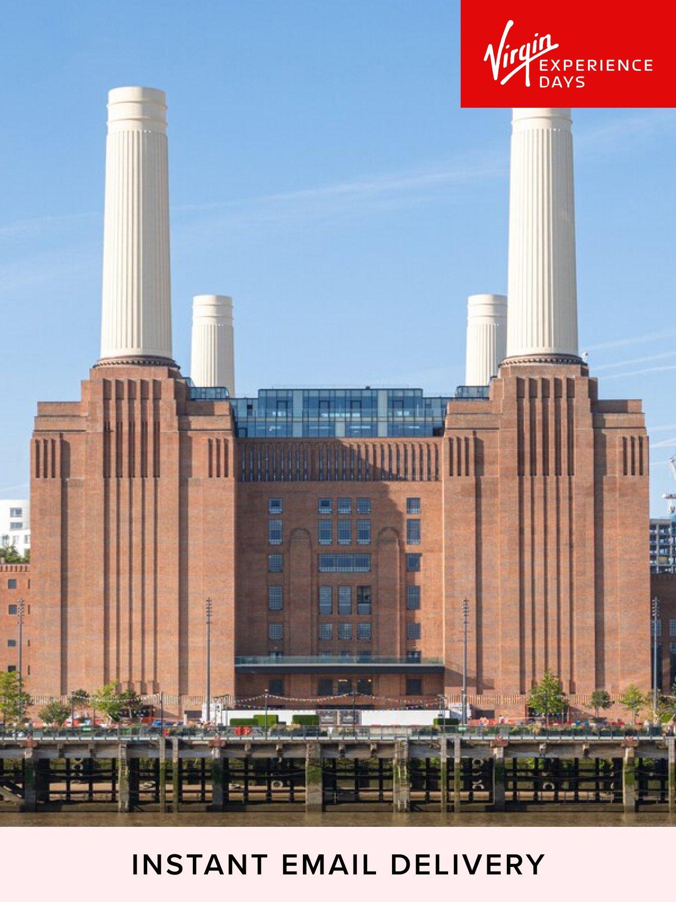 Virgin Experience Days Battersea Power Station's Chimney Lift Experience and Three Course Meal with Prosecco at Cinnamon Kitchen for Two