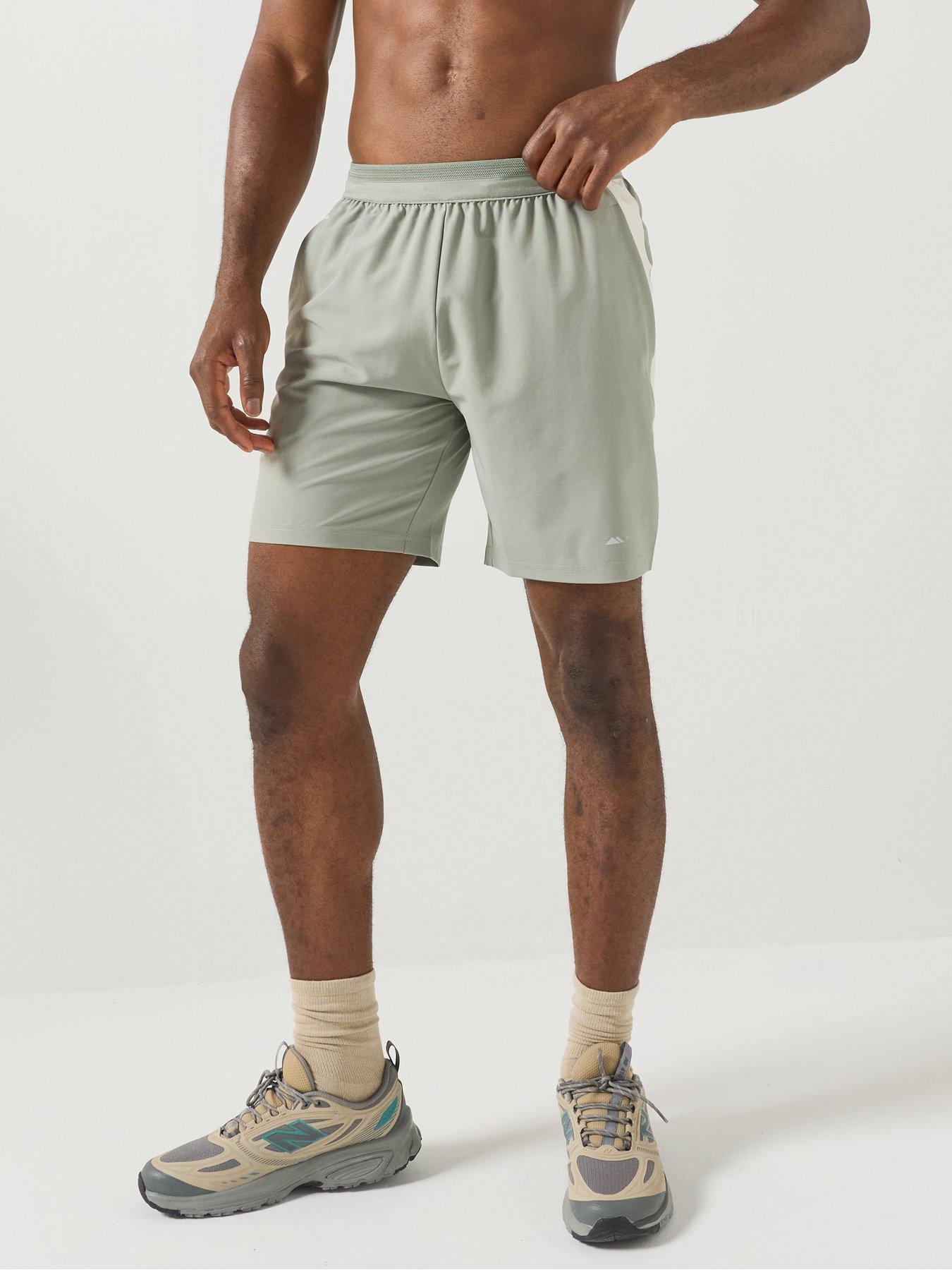 Monterrain Mens Lyder 3.0 Woven Running Short - Grey