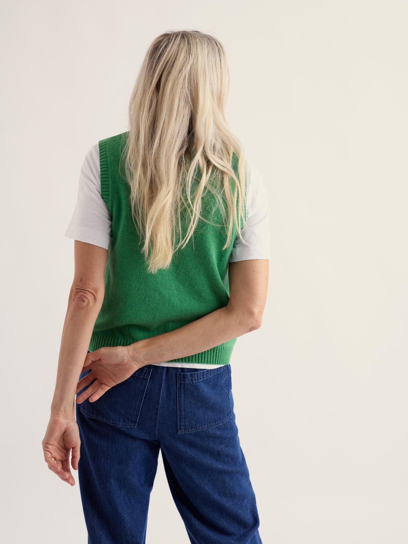 Image 2 of 5 of Seasalt Cornwall Women's Crew Neck Knit Tank Vest - Multi