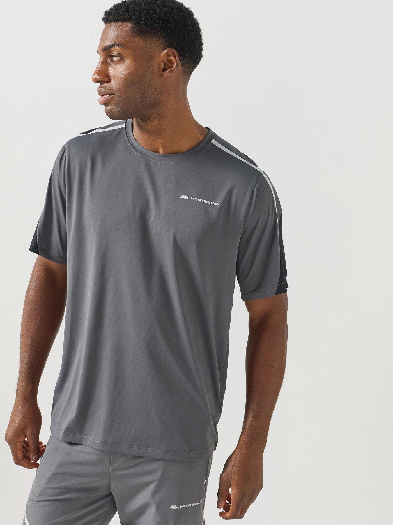 Monterrain Mens Defence T-Shirt - Grey