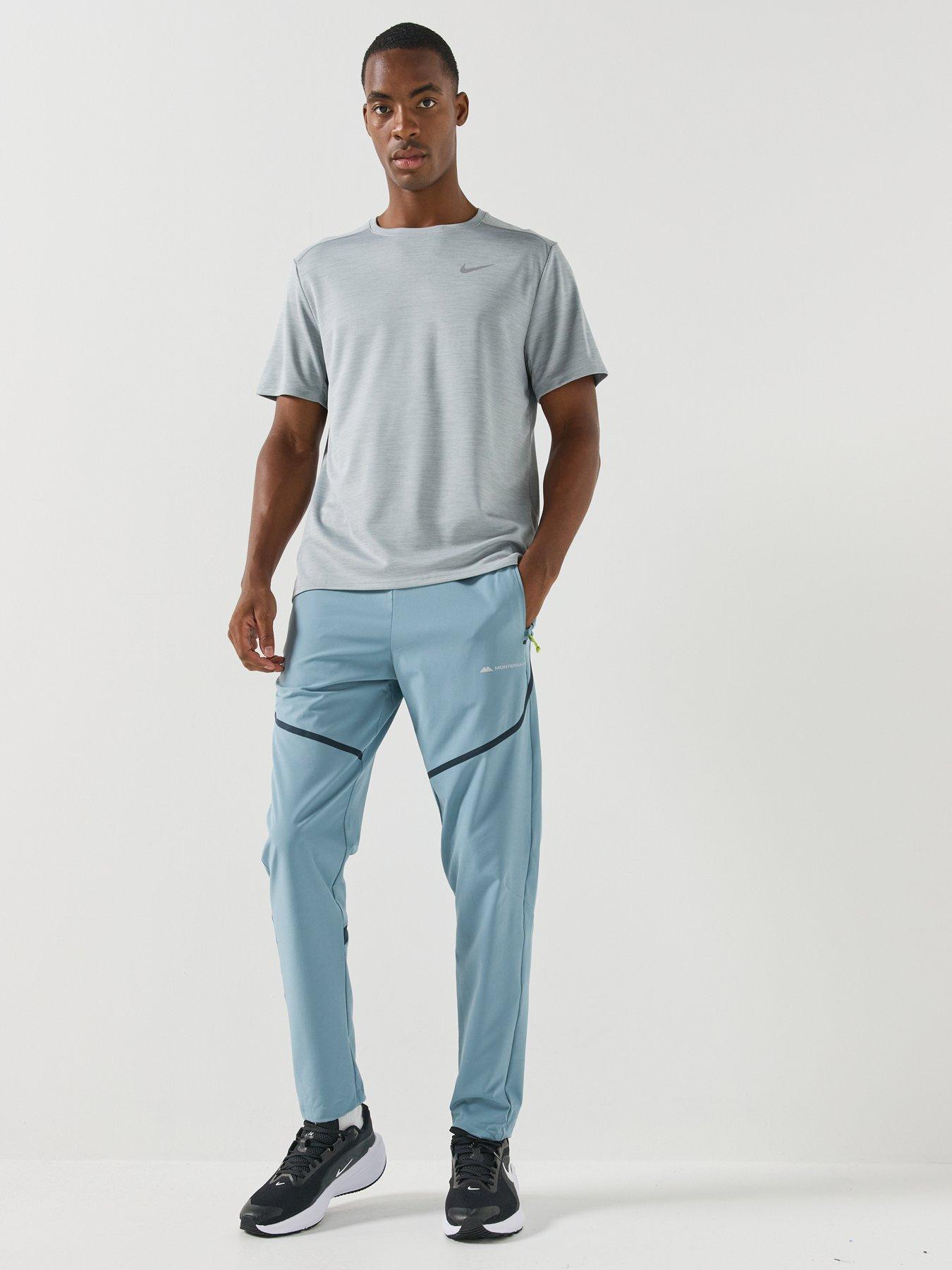 Image 3 of 6 of Monterrain Mens Defence Woven Running Pant - Grey
