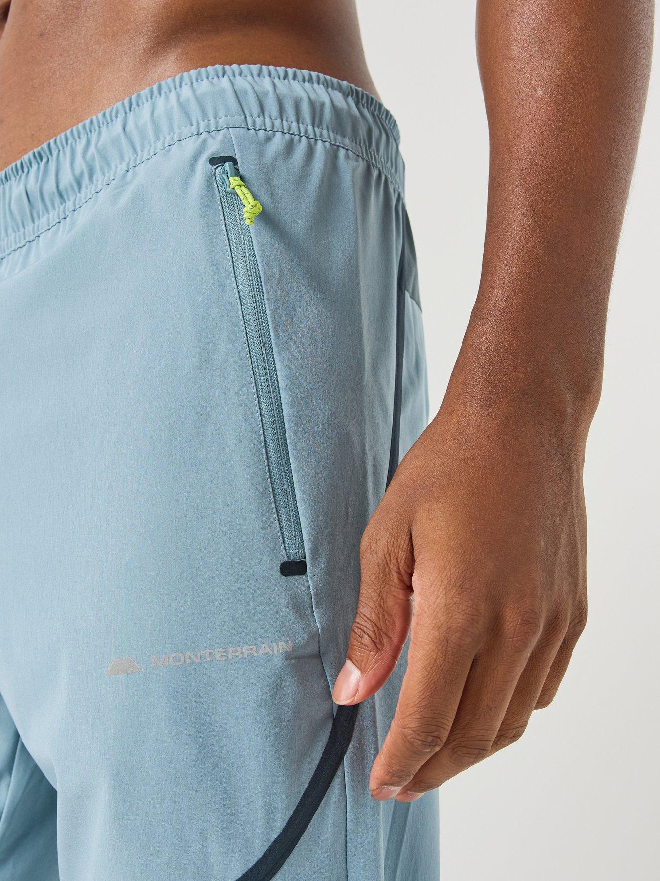 Image 4 of 6 of Monterrain Mens Defence Woven Running Pant - Grey
