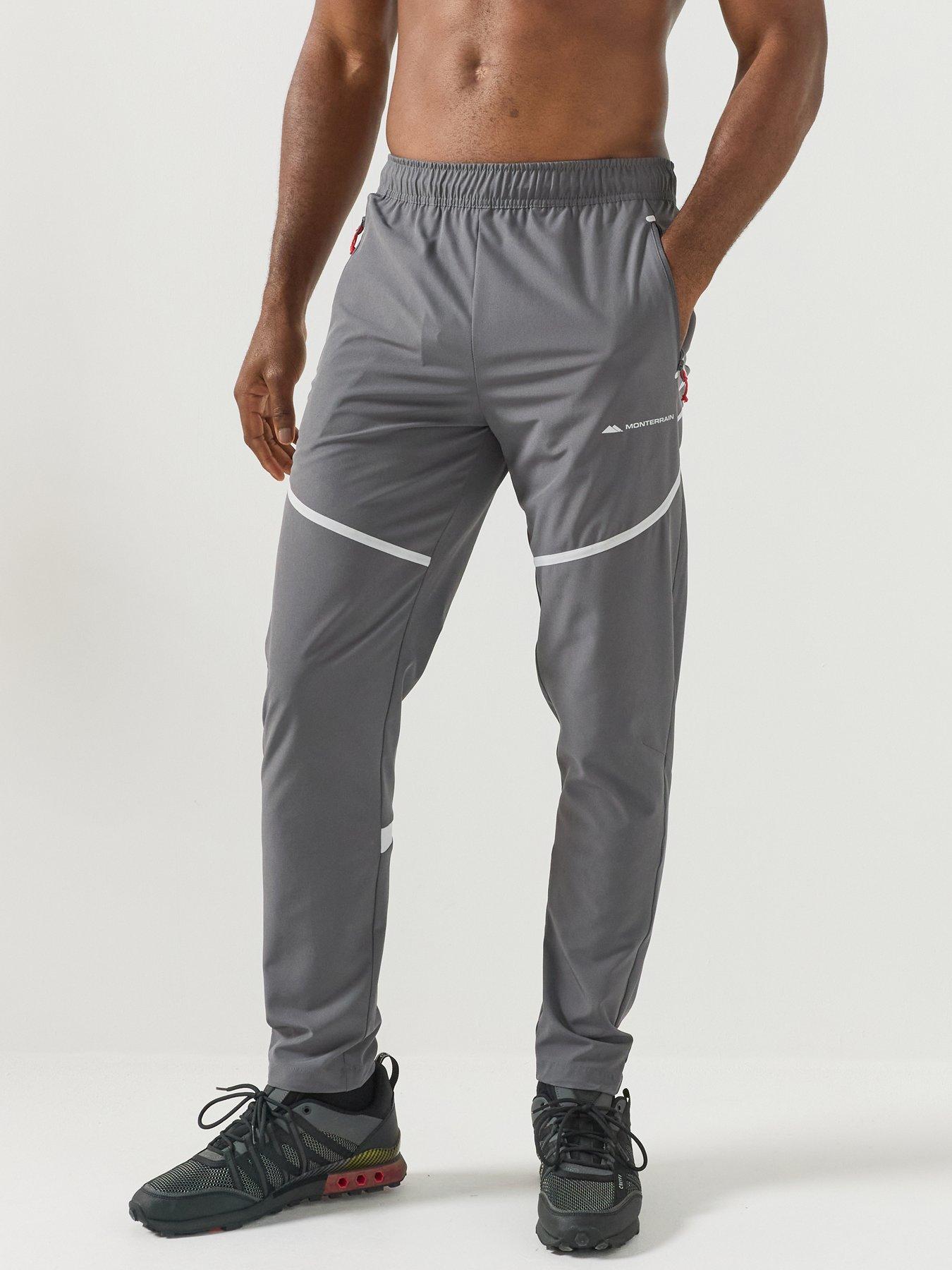 Image 1 of 5 of Monterrain Mens Defence Woven Running Pant - Grey