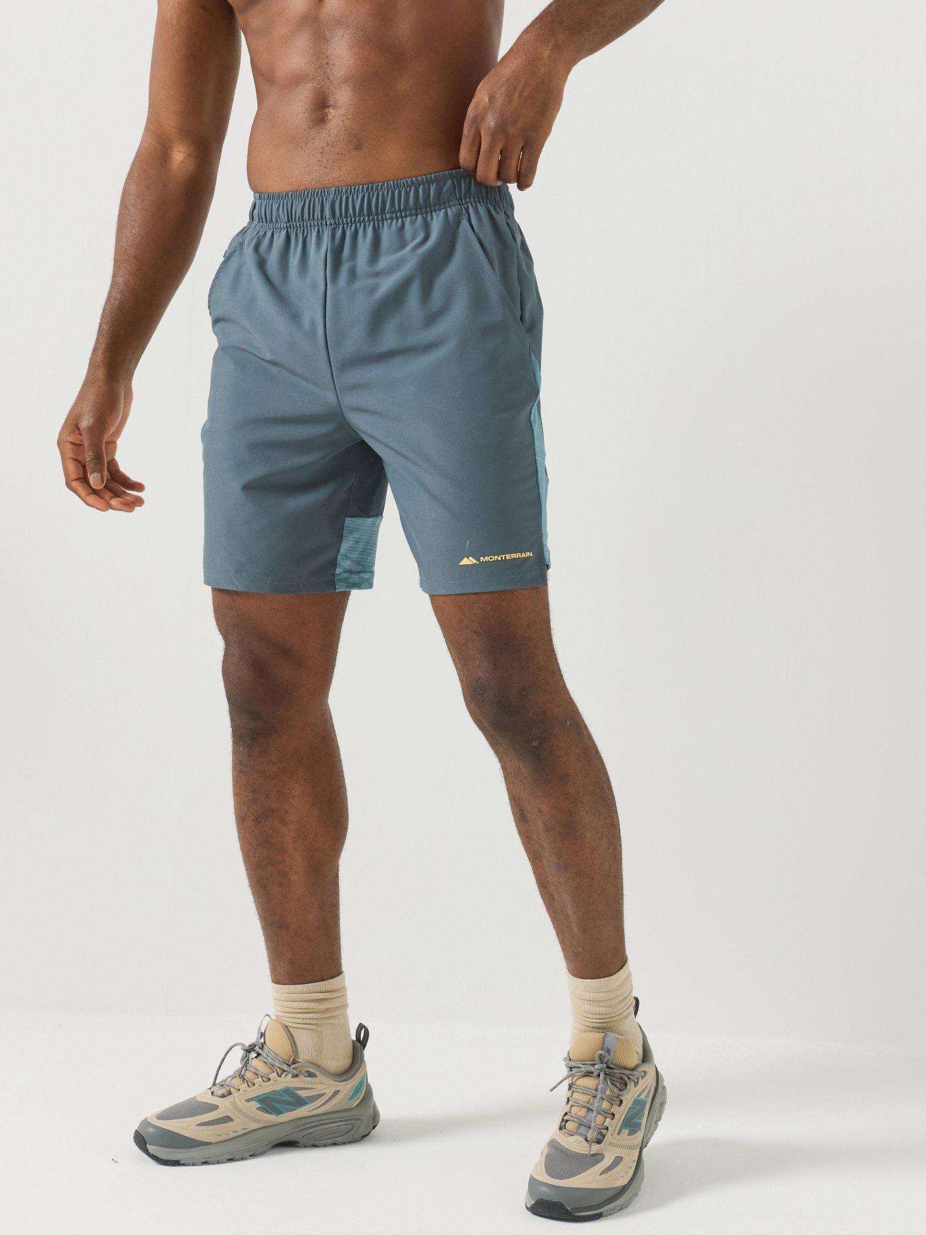 Image 1 of 5 of Monterrain Mens Divide Woven Running Short - Grey