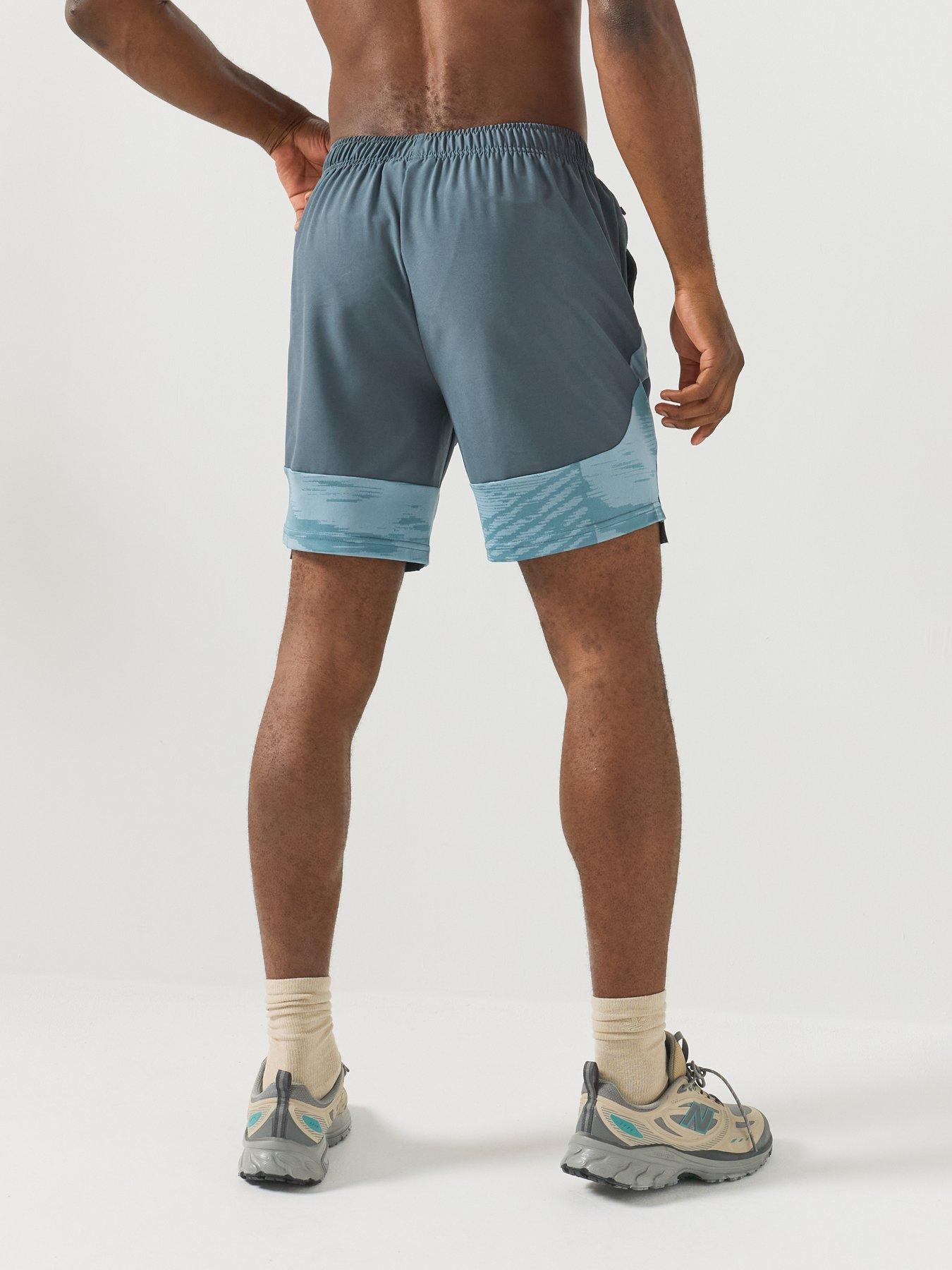Image 2 of 5 of Monterrain Mens Divide Woven Running Short - Grey