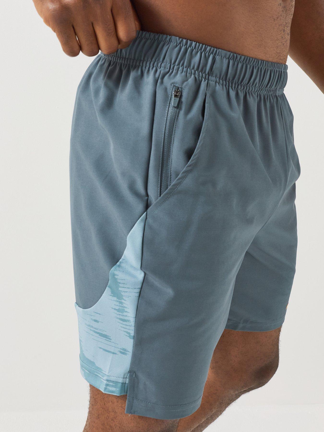 Image 5 of 5 of Monterrain Mens Divide Woven Running Short - Grey