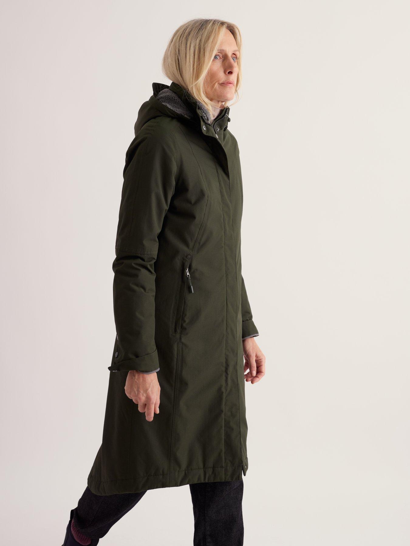 Image 1 of 5 of Seasalt Cornwall Janelle Waterproof Raincoat - Green