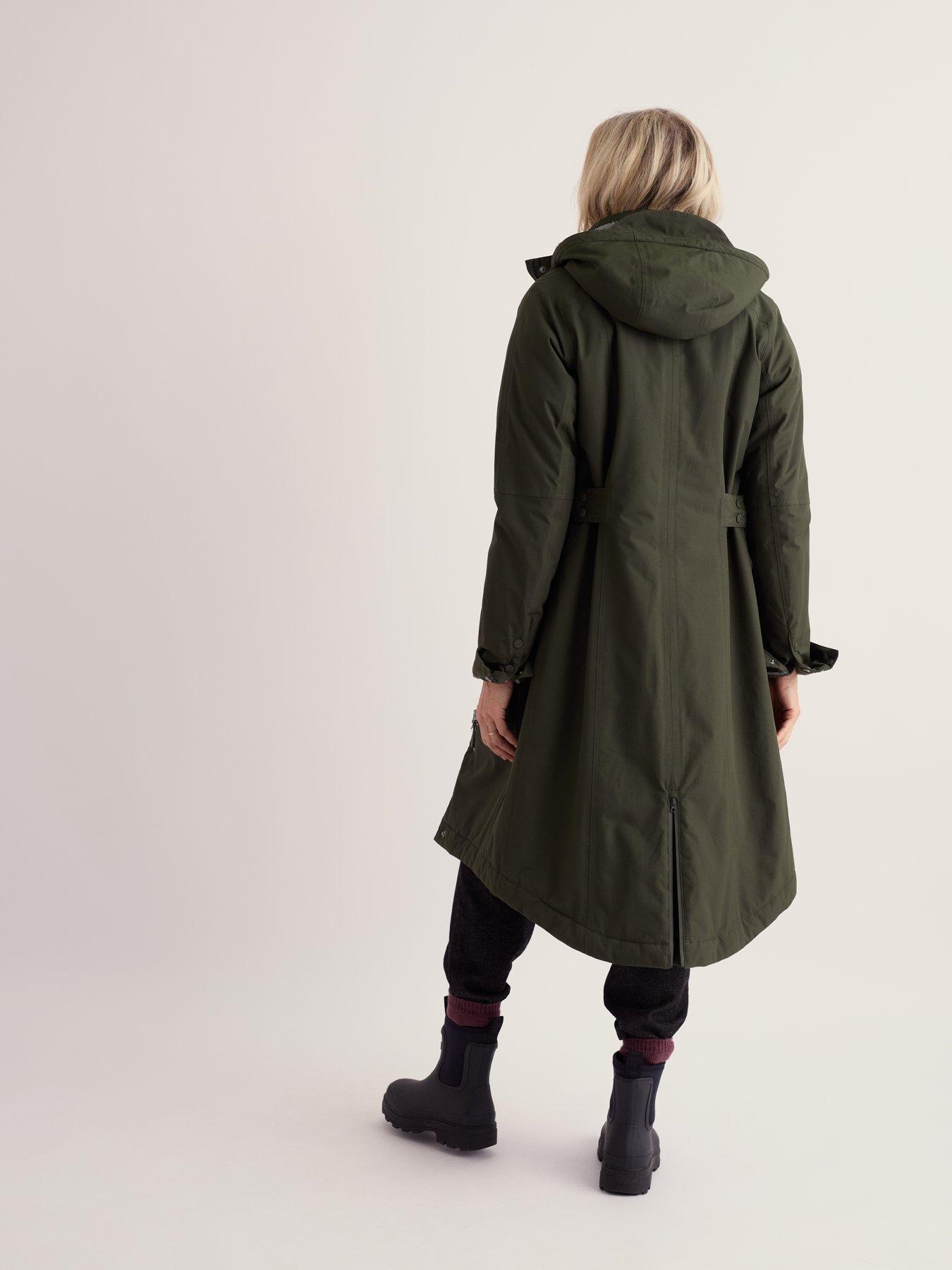 Image 2 of 5 of Seasalt Cornwall Janelle Waterproof Raincoat - Green