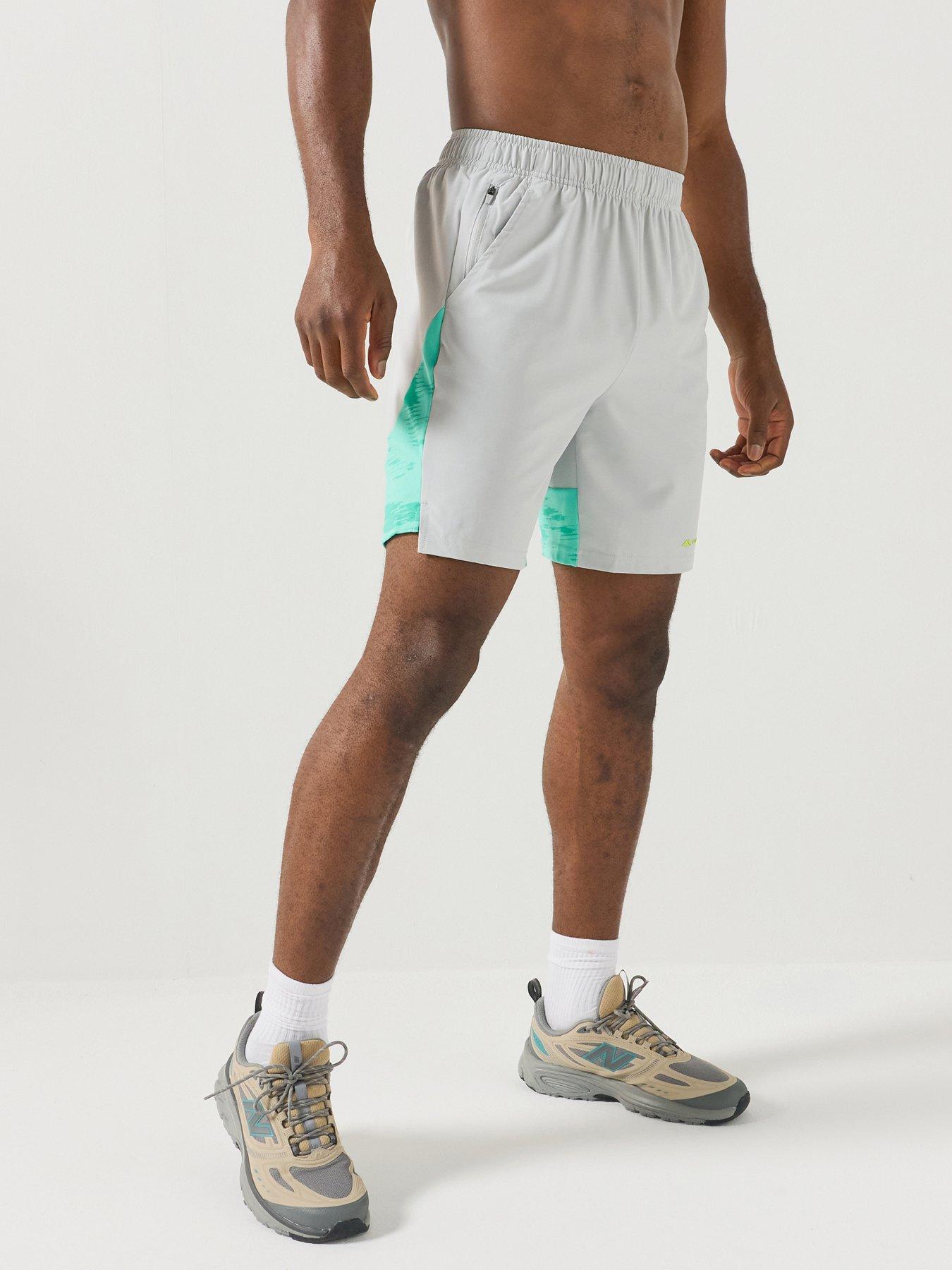 Image 1 of 5 of Monterrain Mens Divide Woven Running Short - Green