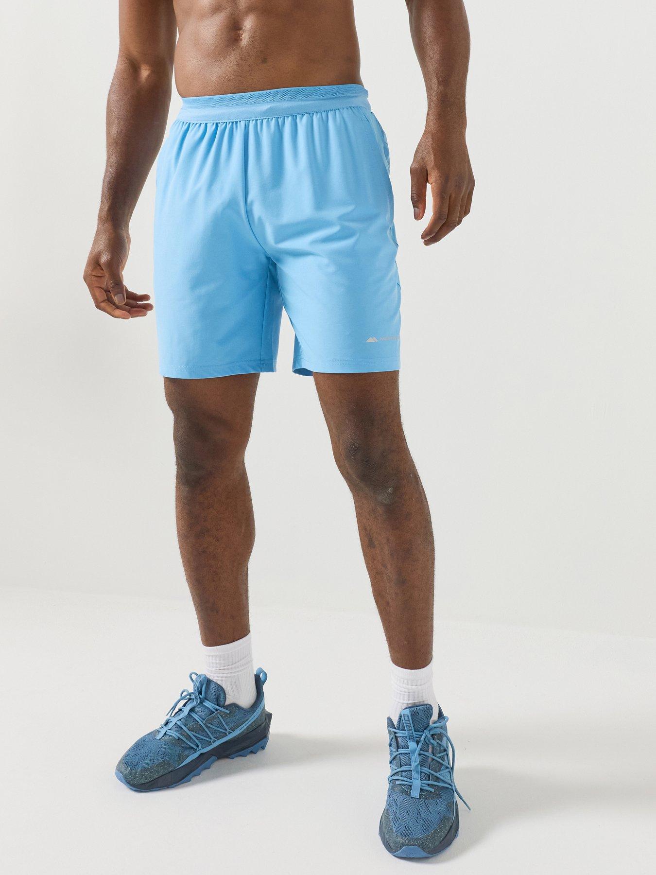Monterrain Mens Lyder 3.0 Woven Running Short - Blue