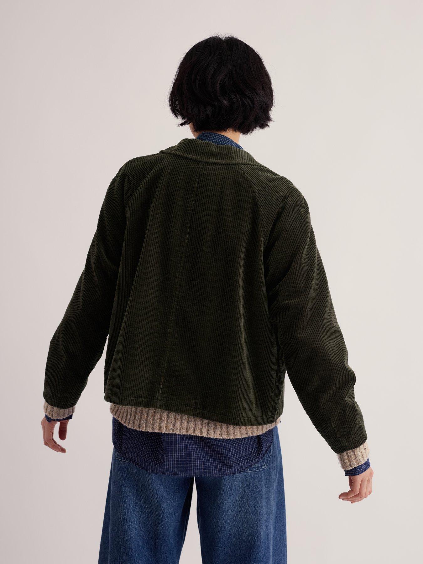Image 2 of 5 of Seasalt Cornwall Ocean Mist Cord Jacket - Green