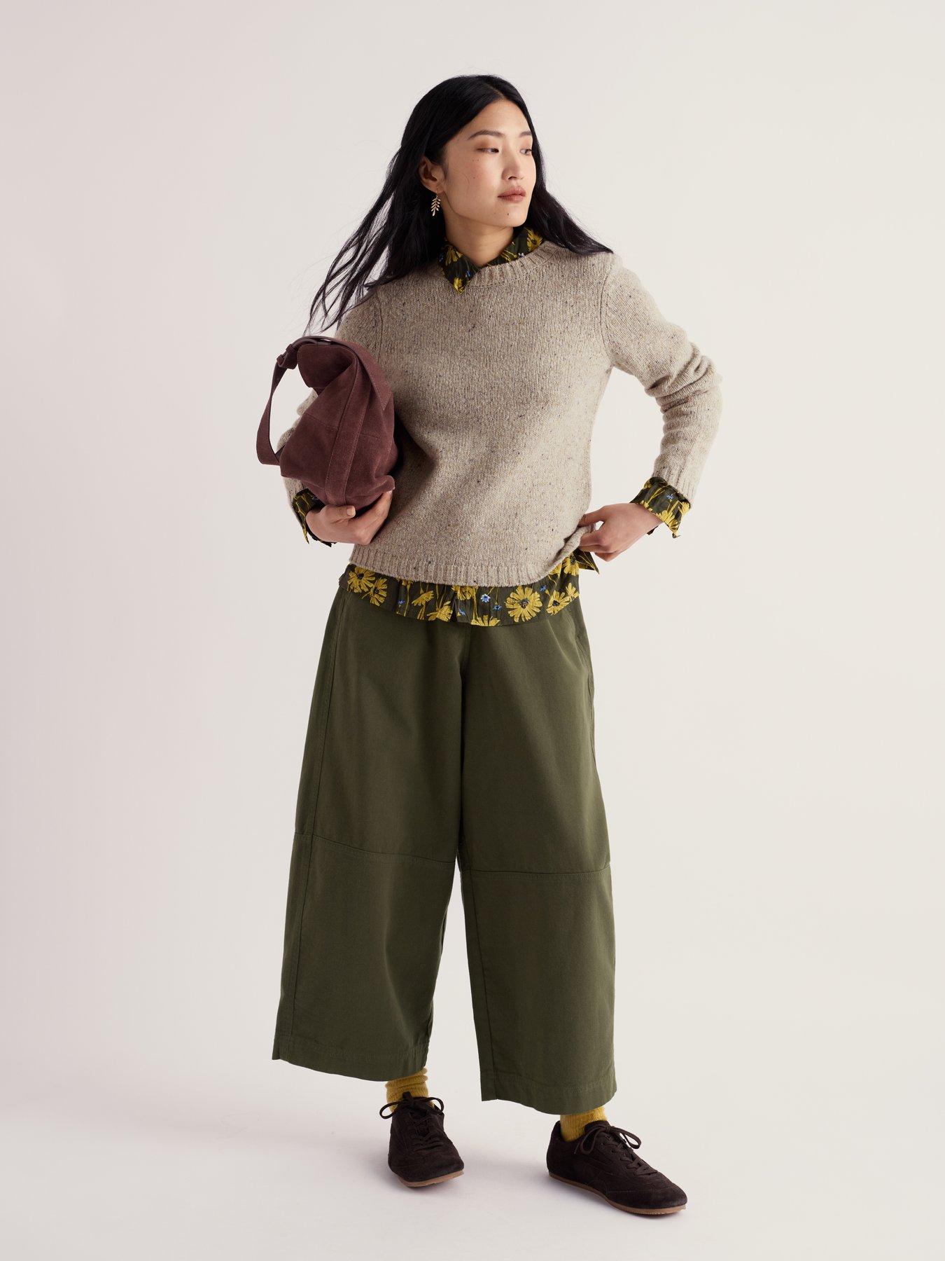 Image 3 of 5 of Seasalt Cornwall Dawson Pick Jumper Made With Merino - Birch