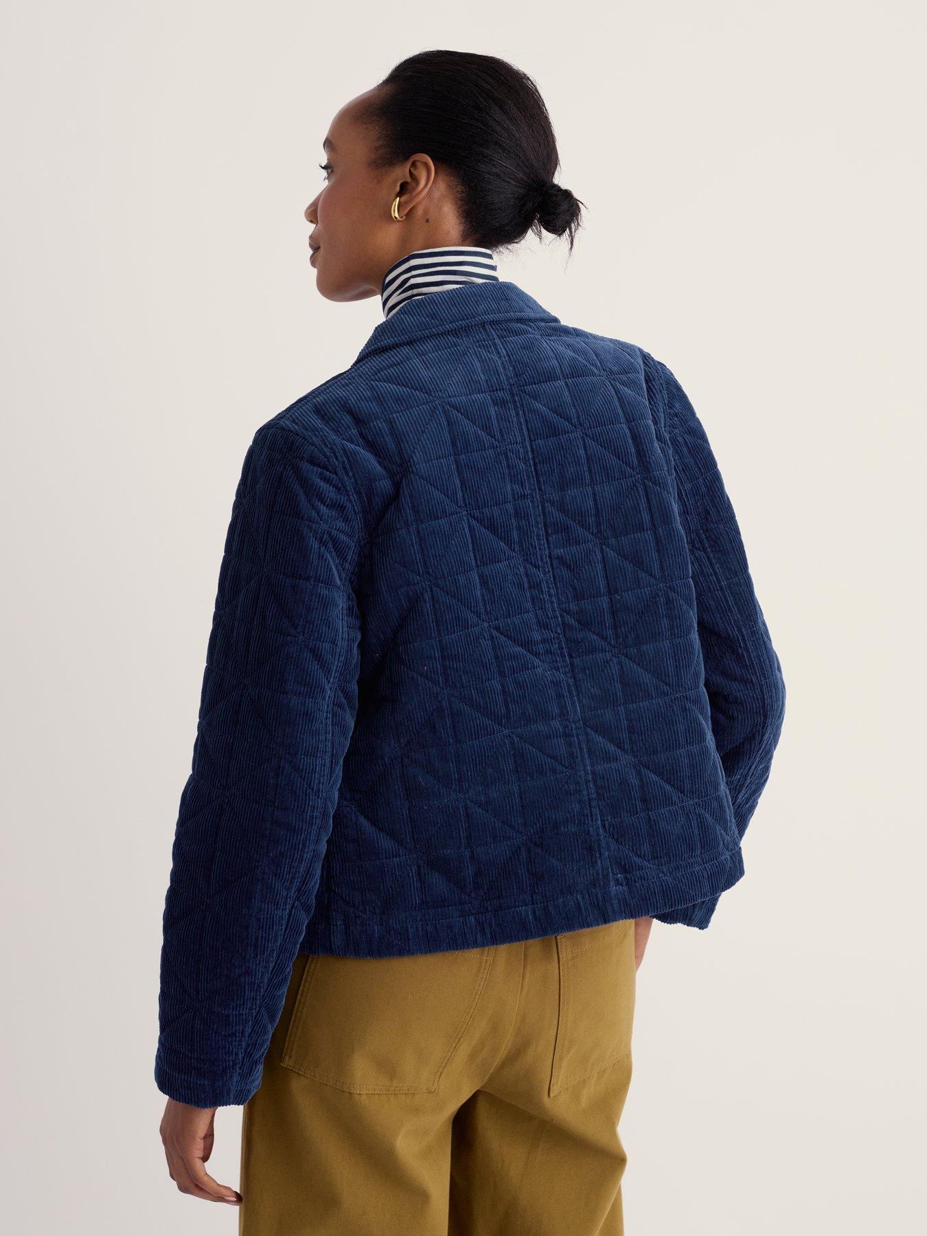 Image 2 of 5 of Seasalt Cornwall Incoming Tide Quilted Jacket - Blue