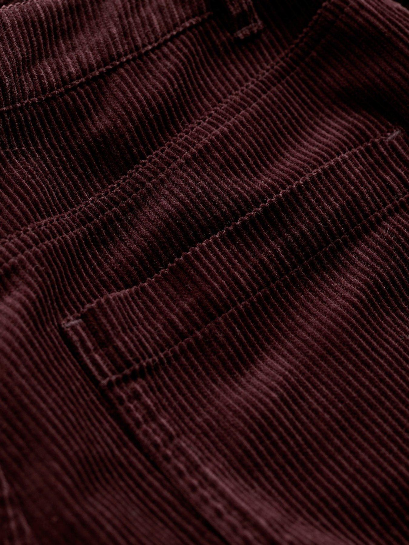 Image 5 of 5 of Seasalt Cornwall Avens Cord Barrel Leg Trouser - Brown