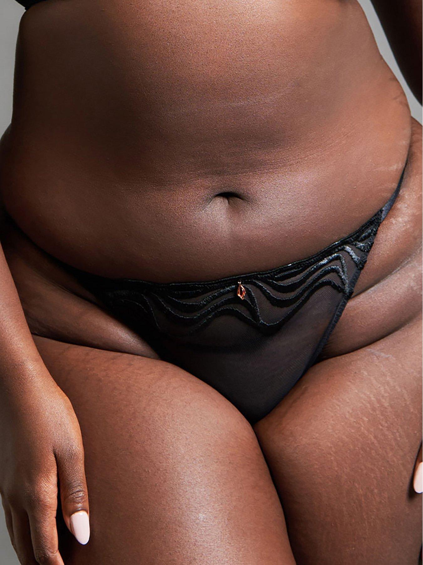 Curvy Kate Scantilly By Curvy Kate Intoxicated Tanga Brief - Black