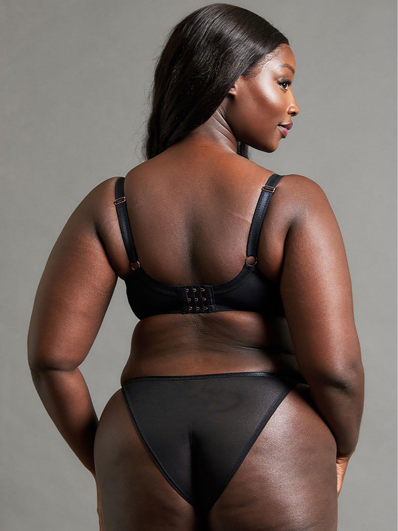 Image 4 of 6 of Curvy Kate Scantilly By Curvy Kate Intoxicated Tanga Brief - Black