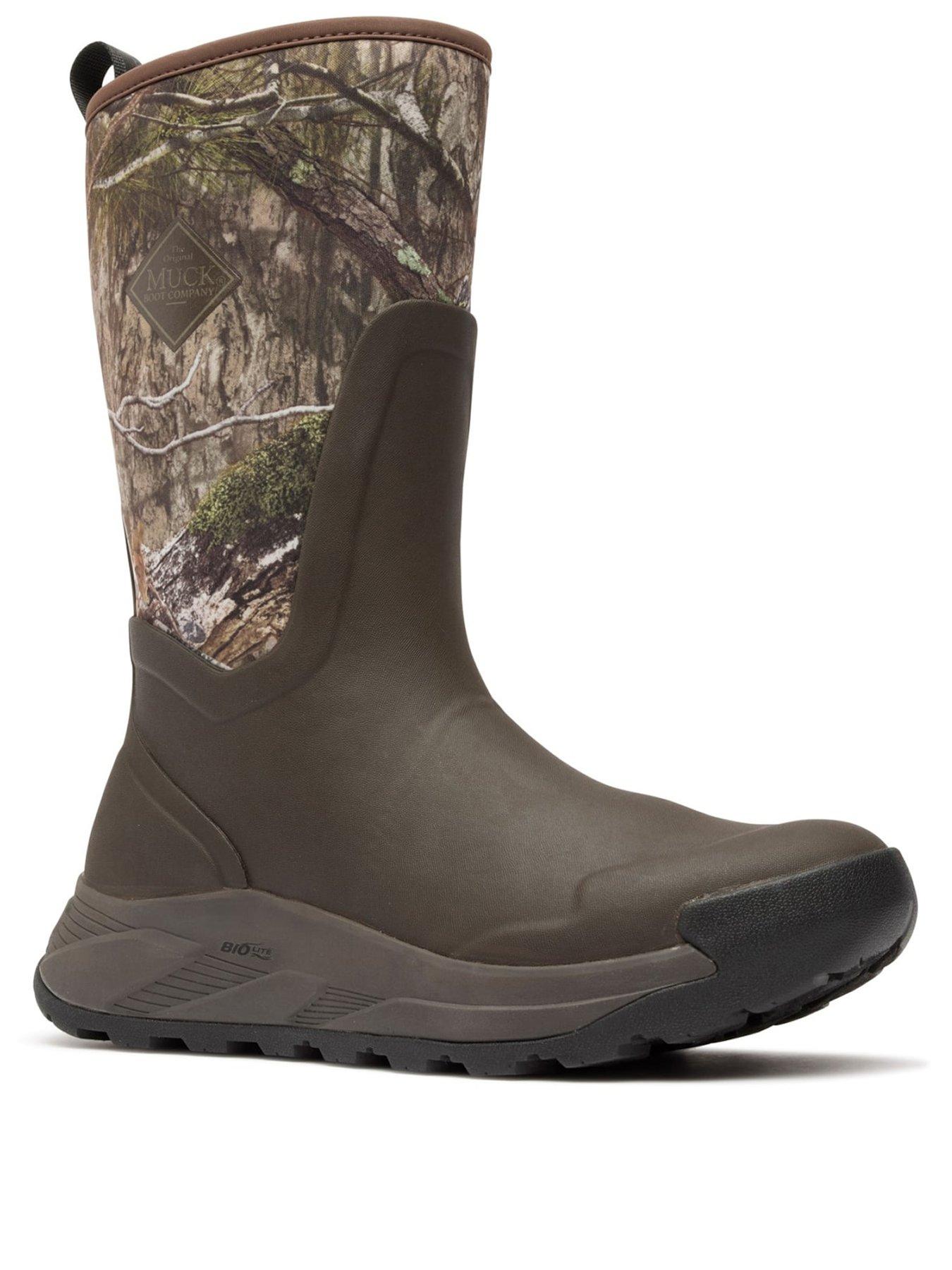 Image 2 of 6 of Muck Boots Mens Outmax 12 Boots -mossy Oak /turkish Brown