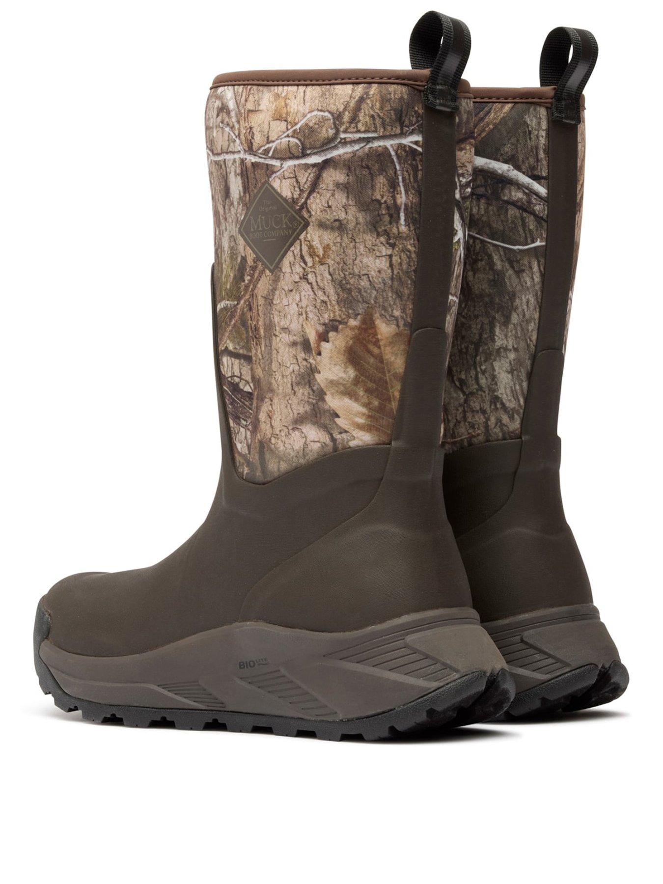 Image 3 of 6 of Muck Boots Mens Outmax 12 Boots -mossy Oak /turkish Brown