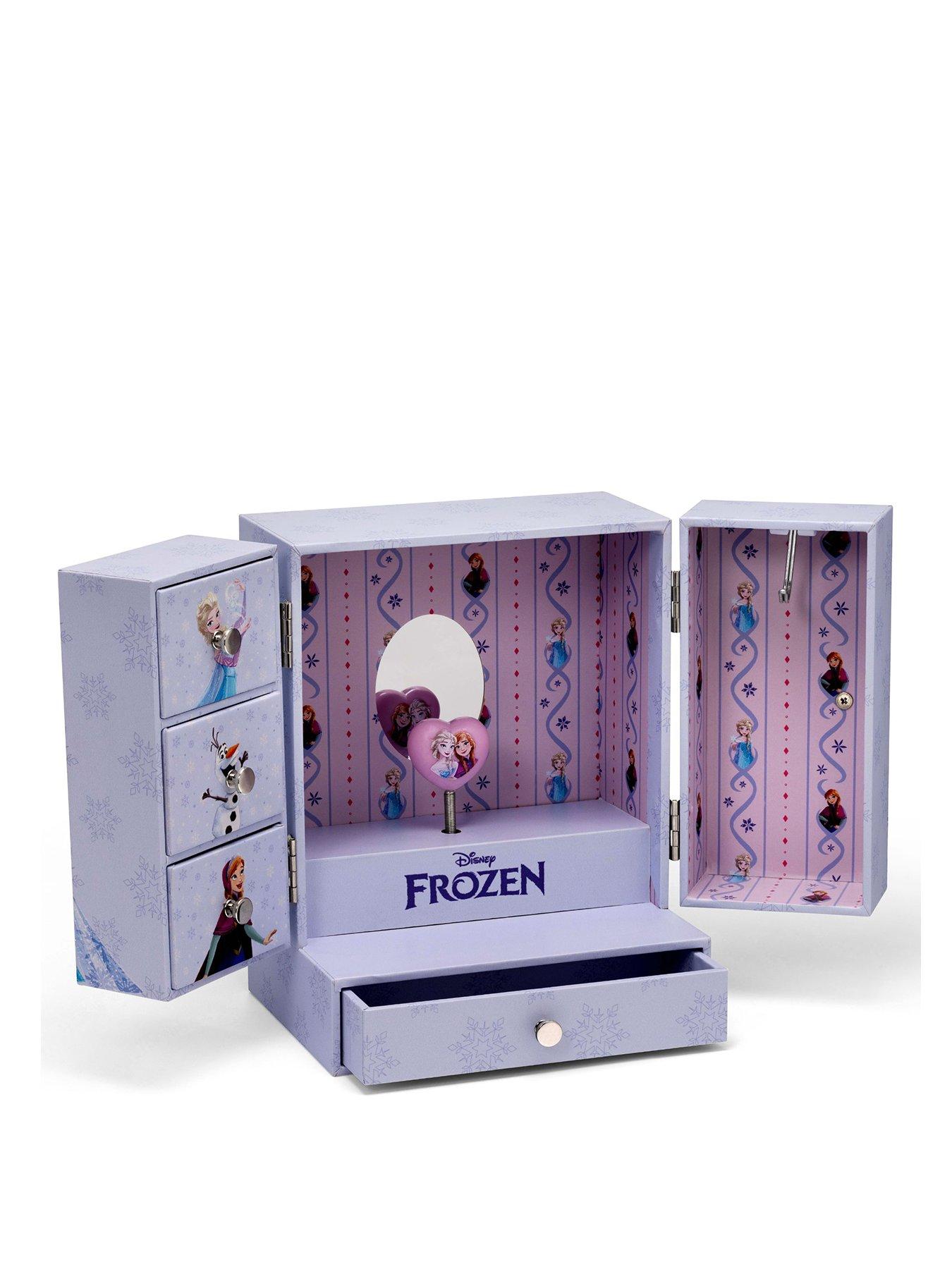 Disney Frozen Musical Wind-up Spinning Charm Jewellery Box