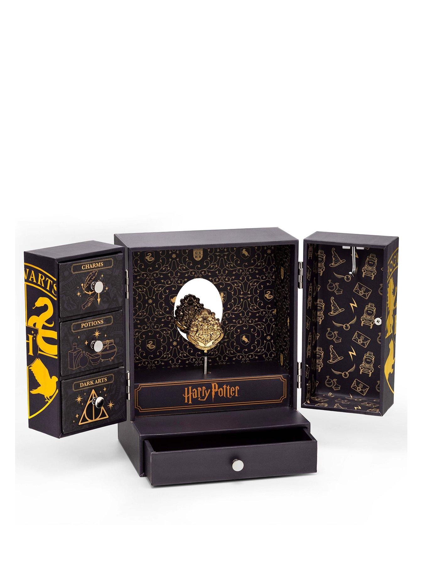 Image 1 of 6 of Harry Potter Musical Wind-up Spinning Charm Jewellery Box