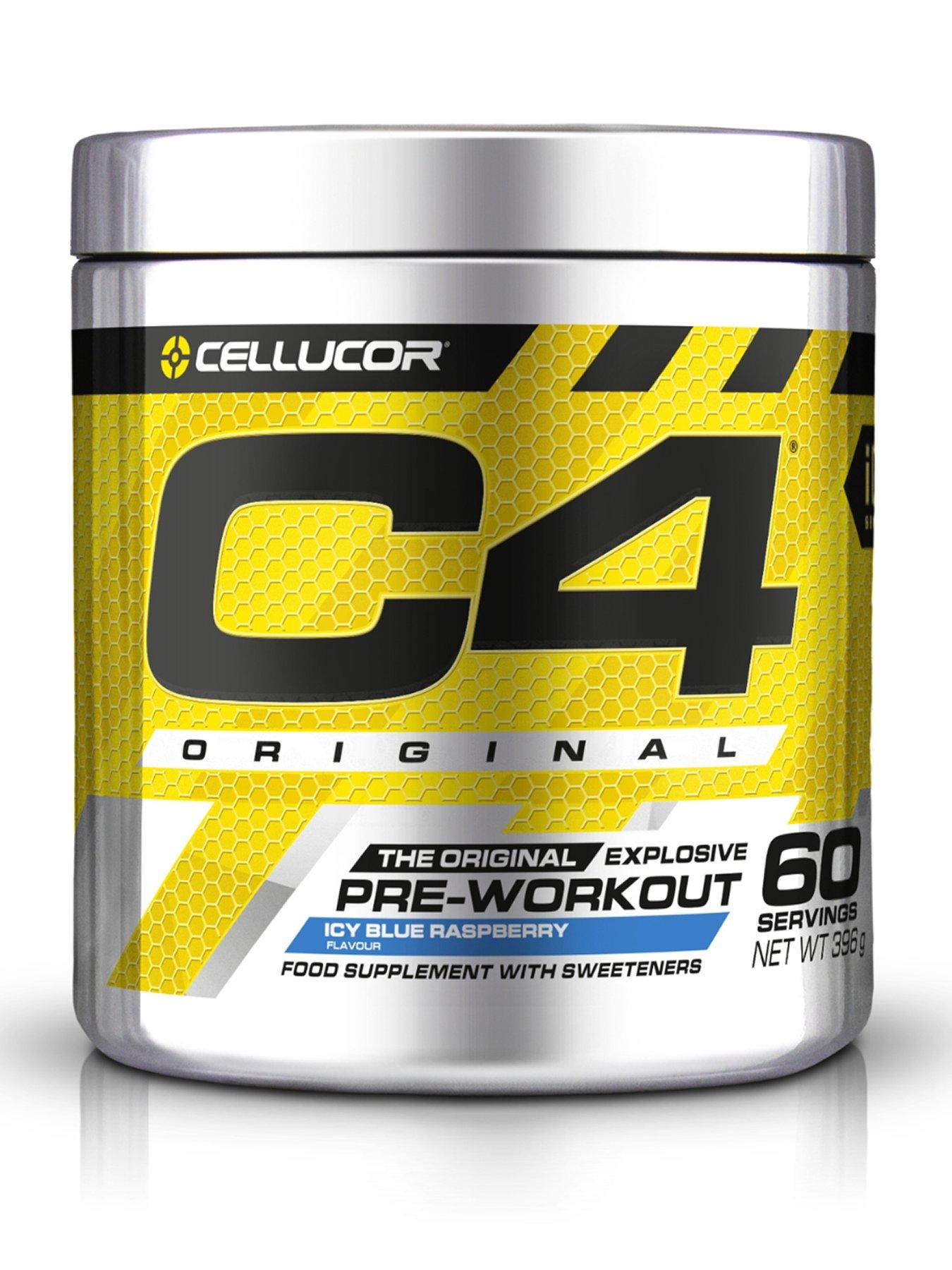 C4 Original Pre-Workout Powder - Icy Blue Razz - 396g