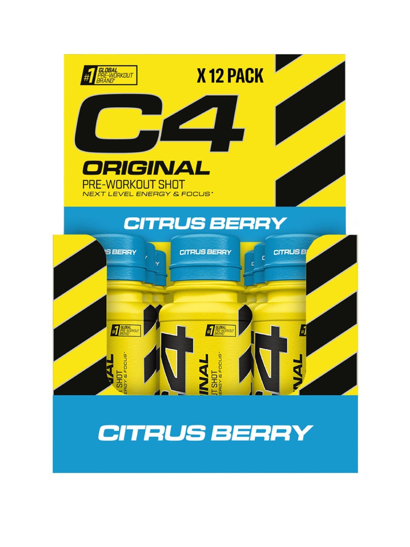 Image 1 of 2 of C4 Original Pre-Workout Shot - Citrus Berry - 12 x 60ml