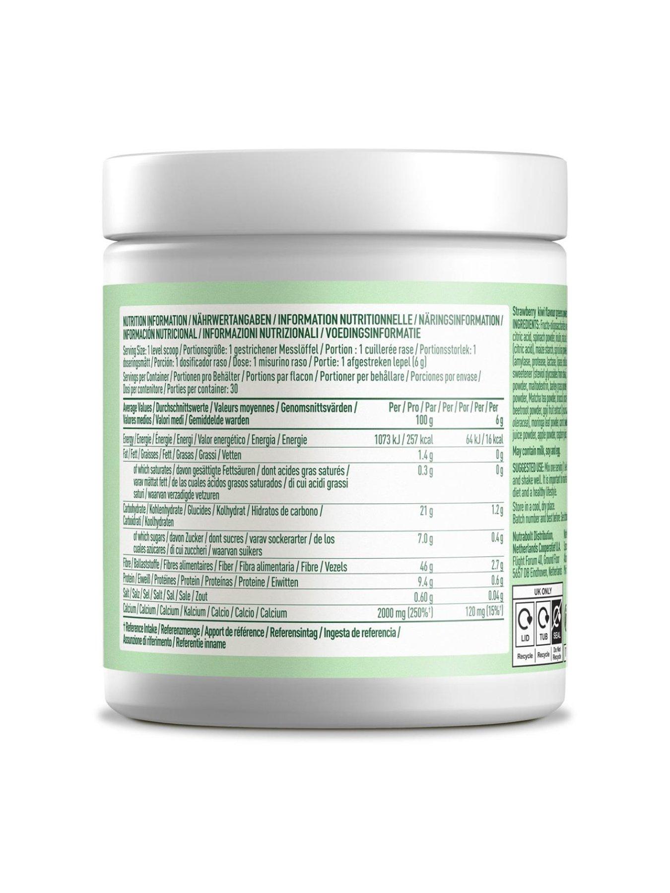 Image 3 of 3 of Bloom Bloom Greens  - Strawberry Kiwi - 180g