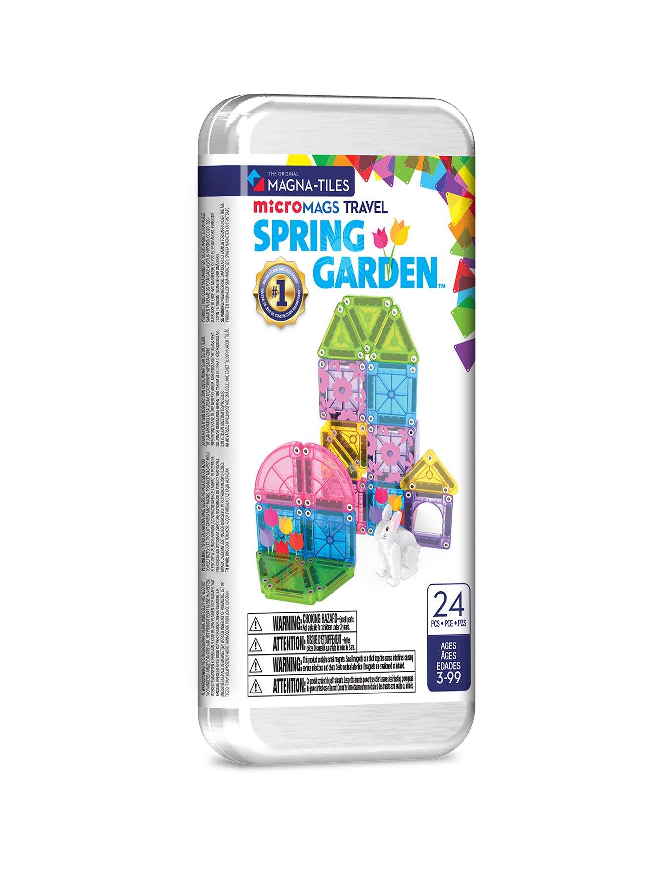 Magna Tiles MAGNA-TILES microMAGS Spring Garden Travel Set
