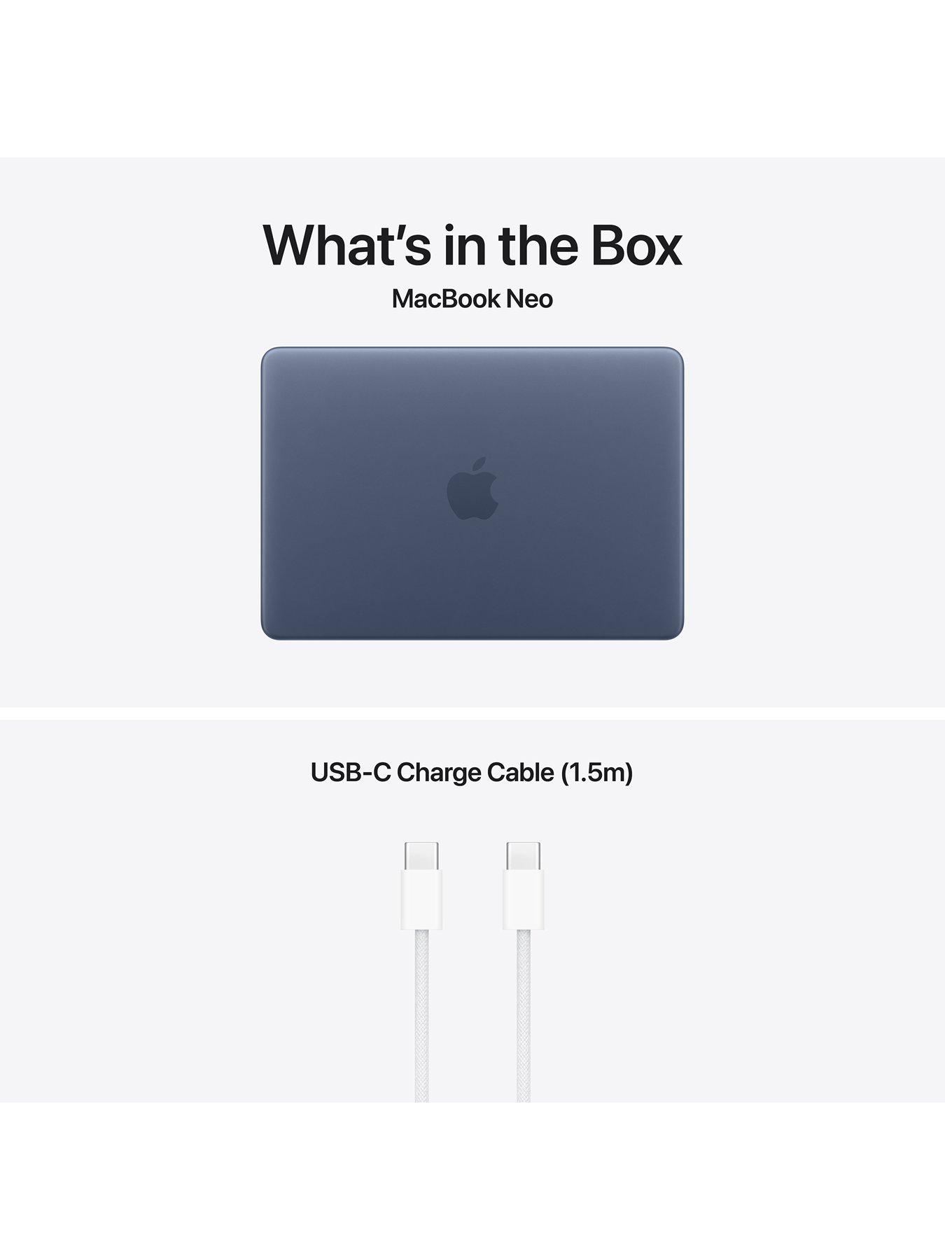 Image 7 of 8 of Apple MacBook Neo (A18 Pro, 2026) 13-inch with 6-core CPU and 5-core GPU, 8GB Unified Memory, 512GB SSD, Touch ID - Indigo