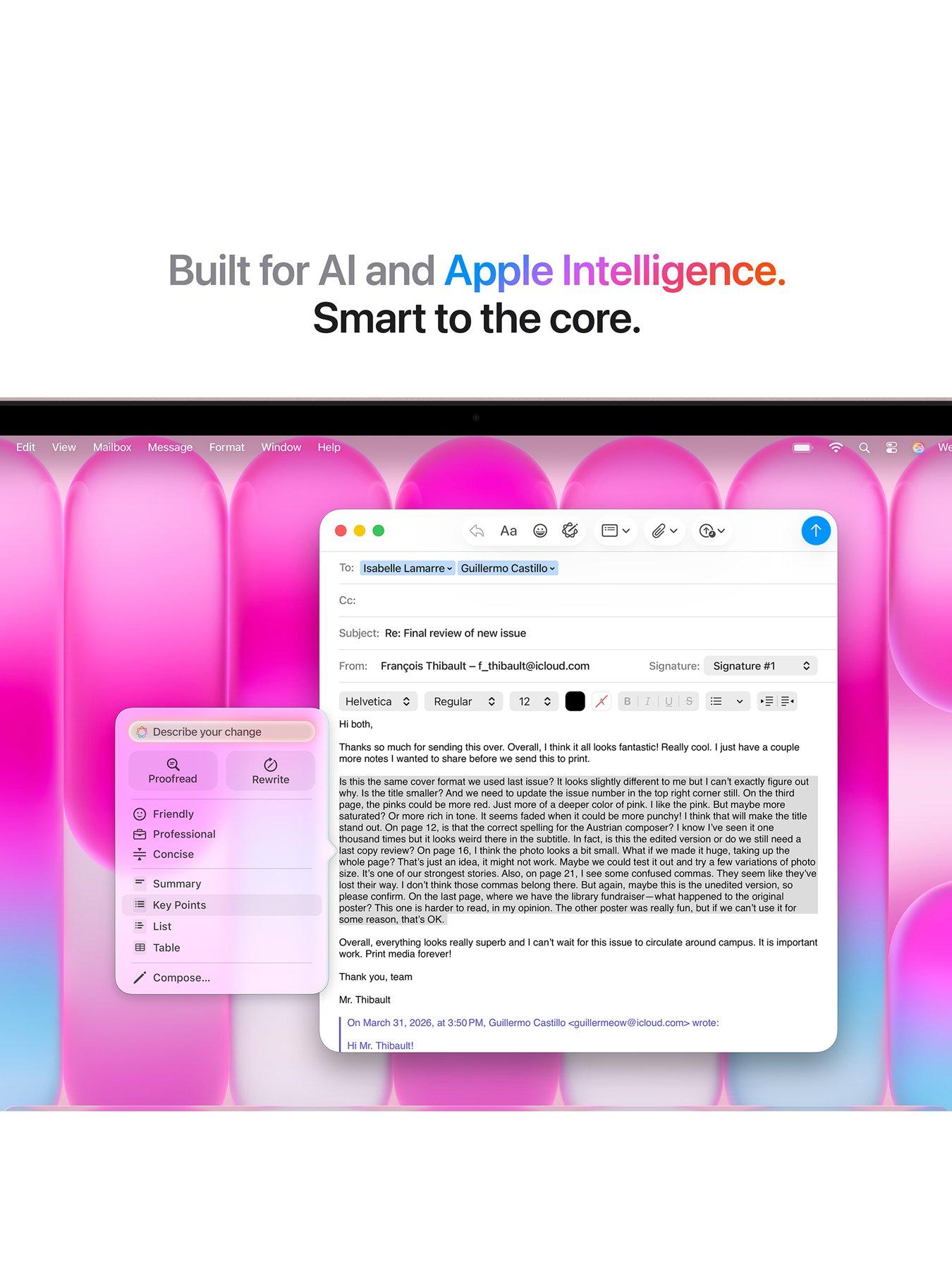 Image 5 of 8 of Apple MacBook Neo (A18 Pro, 2026) 13-inch with 6-core CPU and 5-core GPU, 8GB Unified Memory, 256GB SSD&nbsp;- Blush
