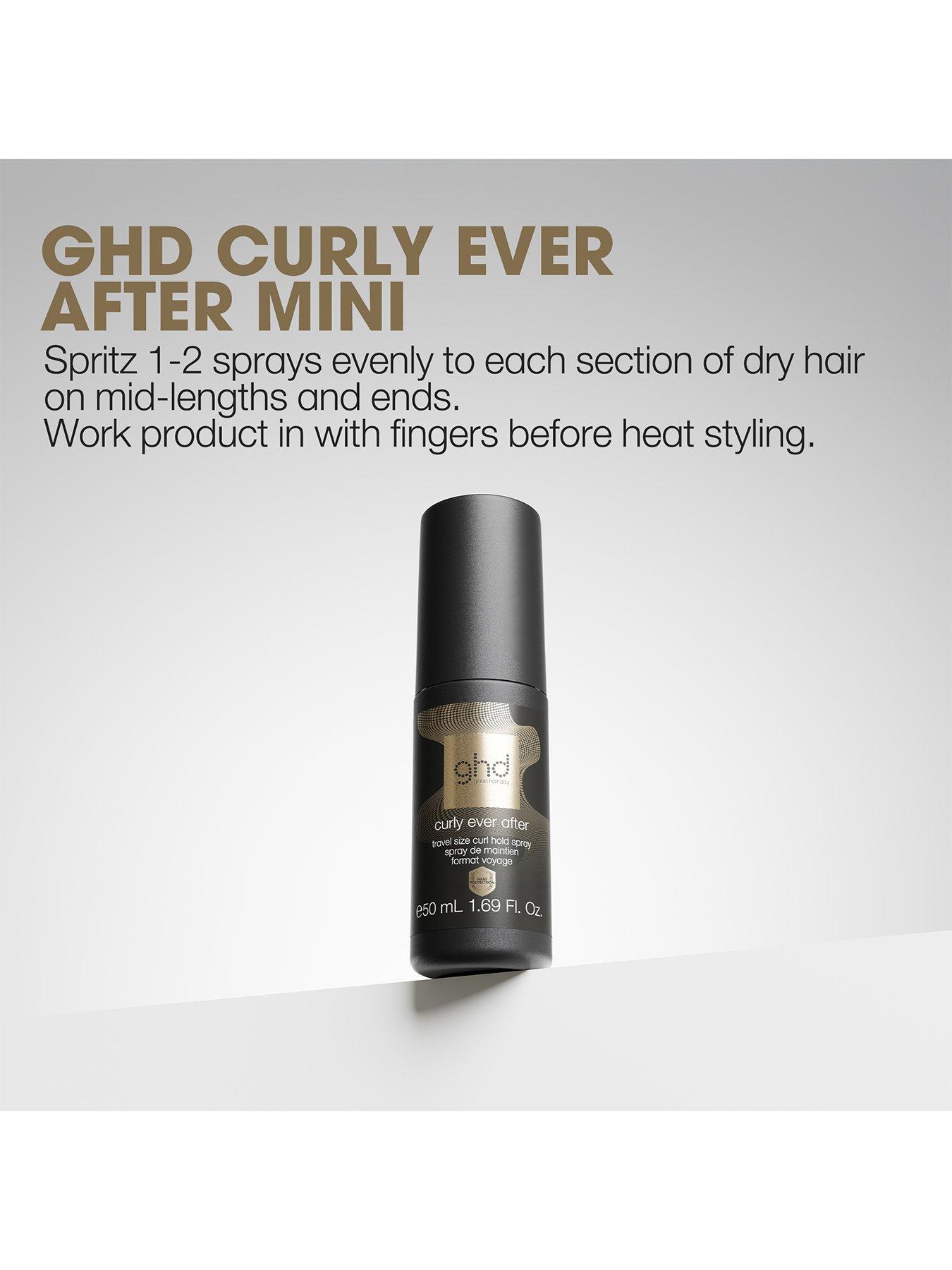 Image 3 of 7 of ghd Mini Curly Ever After - Curl Hold Spray (50ml)