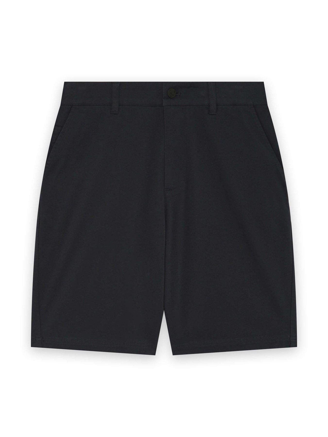 Lyle & Scott Golf Mens Golf Course Stretch Chino Shorts - Black
